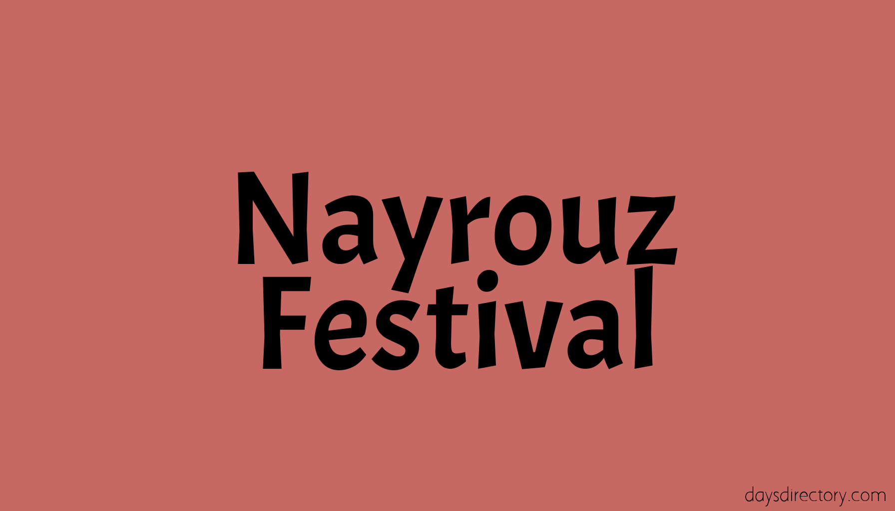 Nayrouz Festival