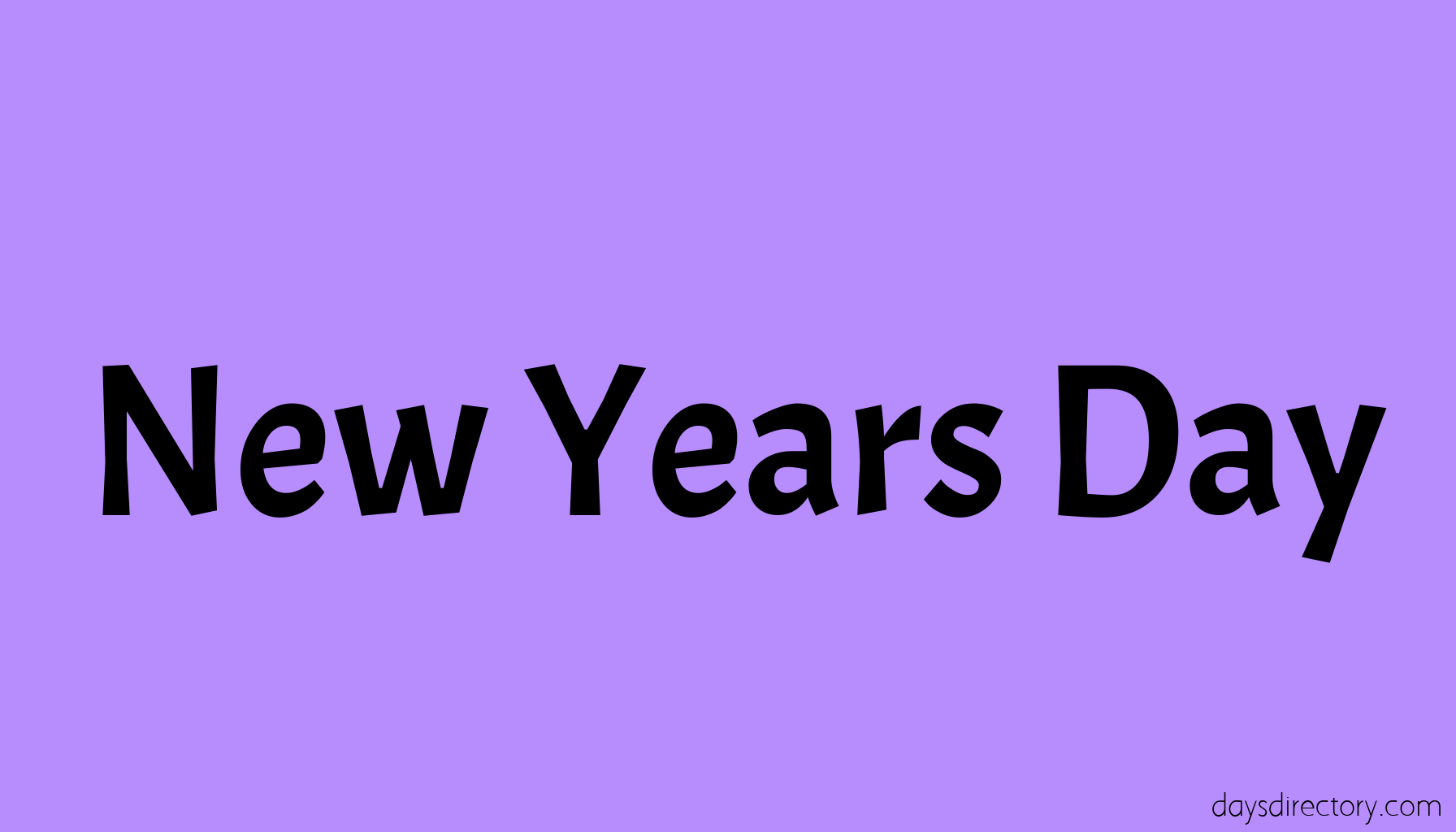 New Years Day