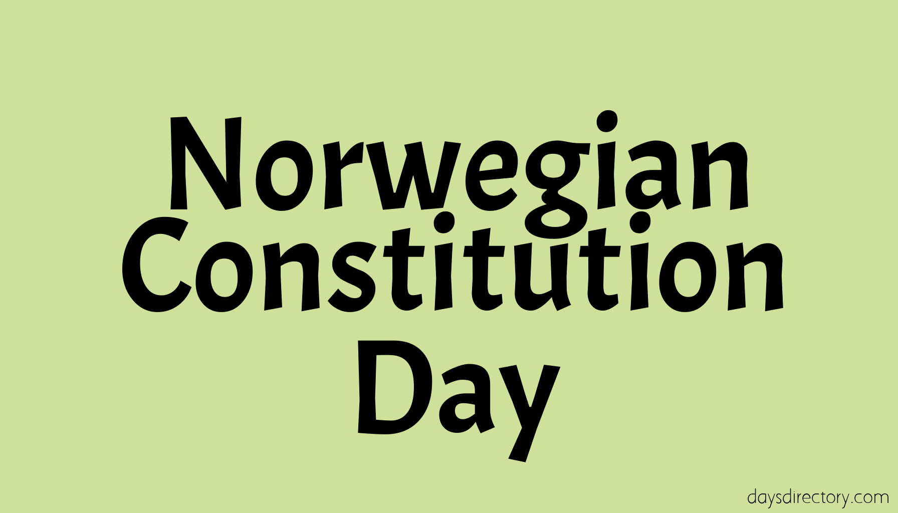 Norwegian Constitution Day