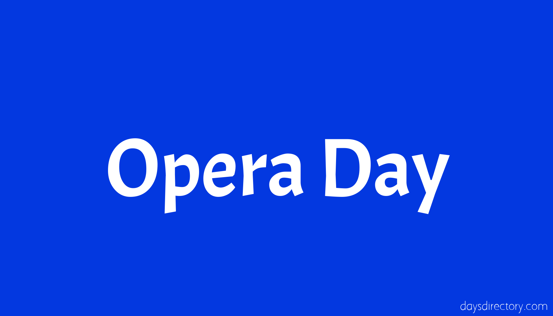 Opera Day