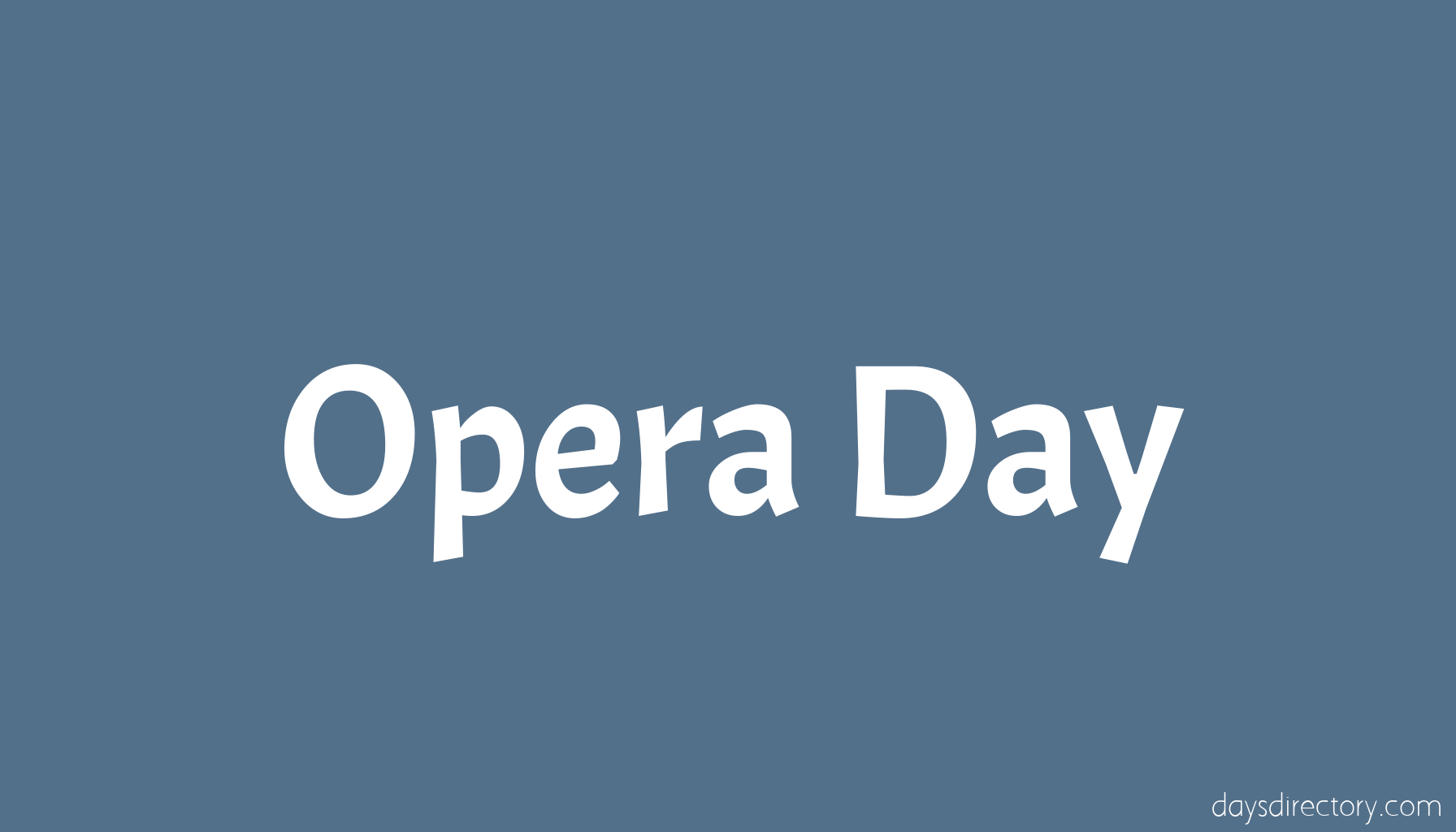Opera Day