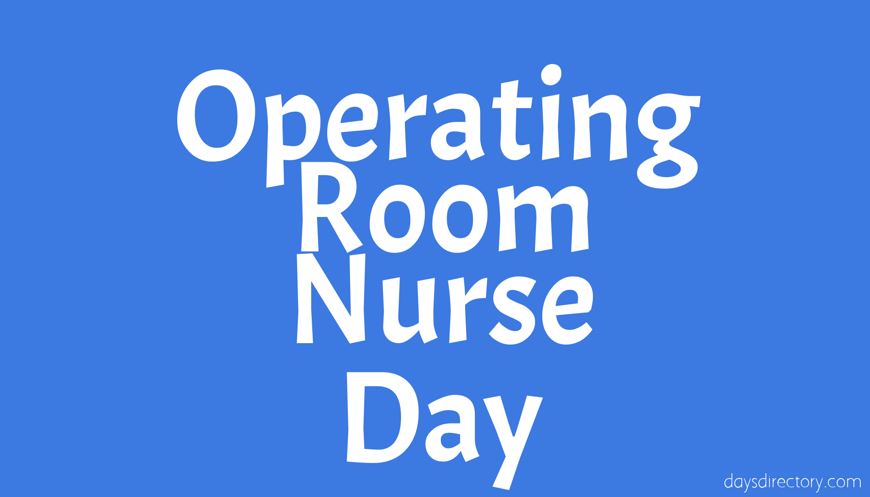Operating Room Nurse Day