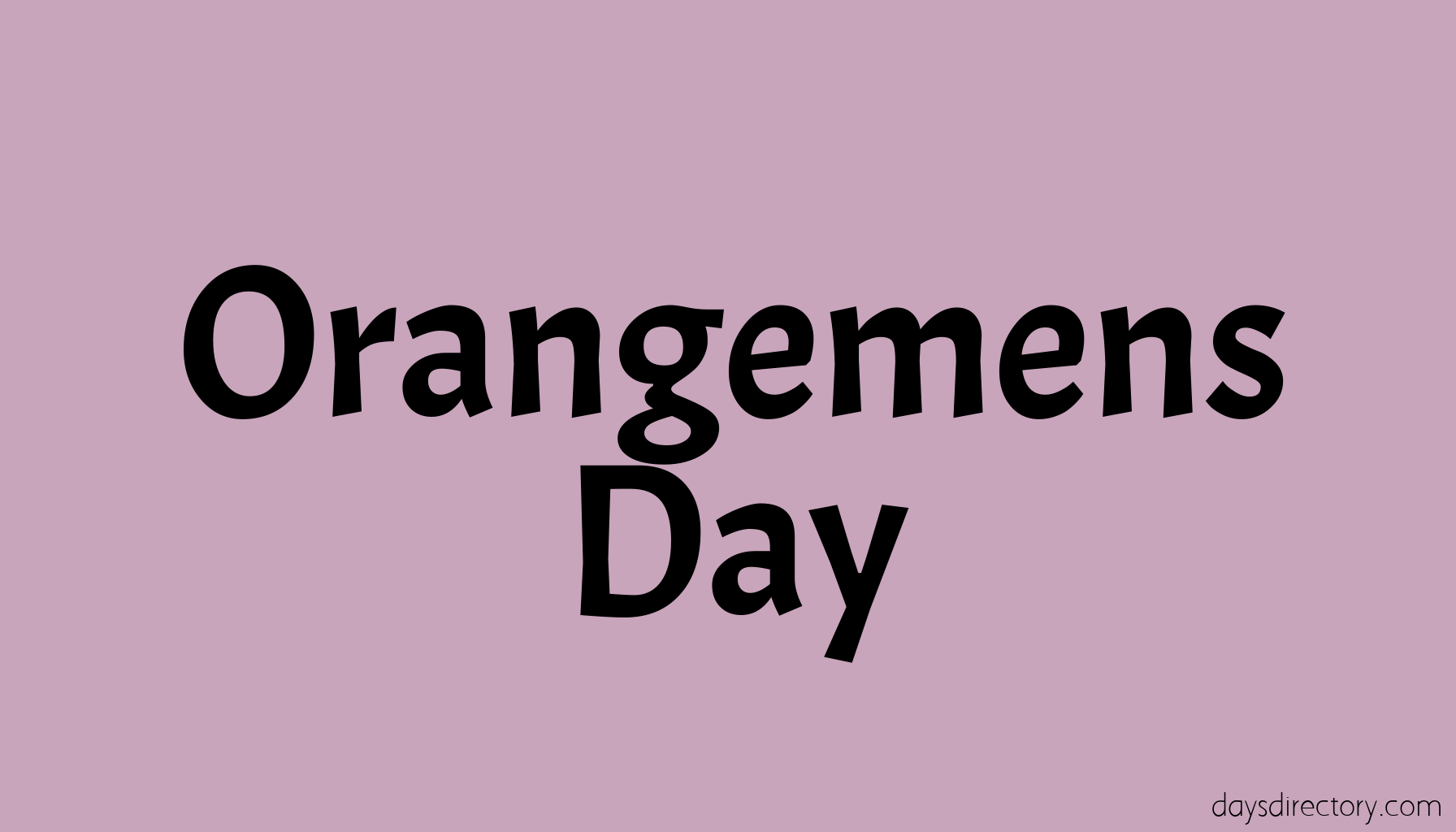 Orangemens Day