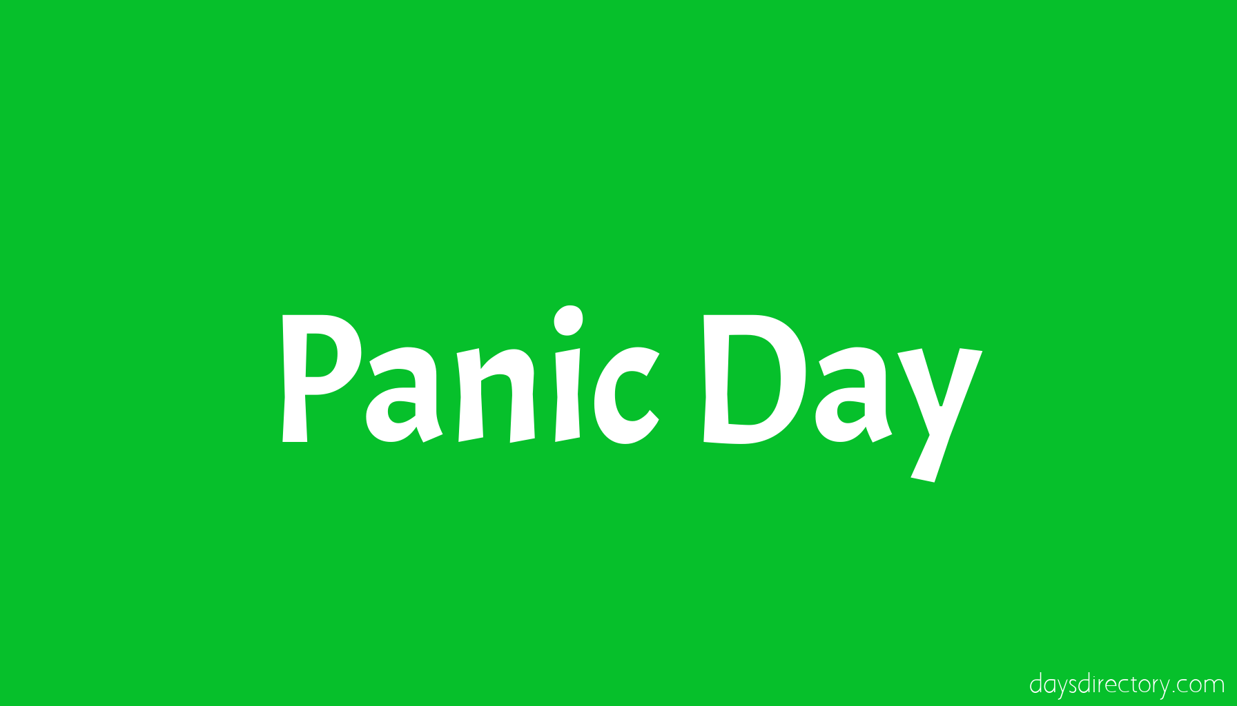 Panic Day