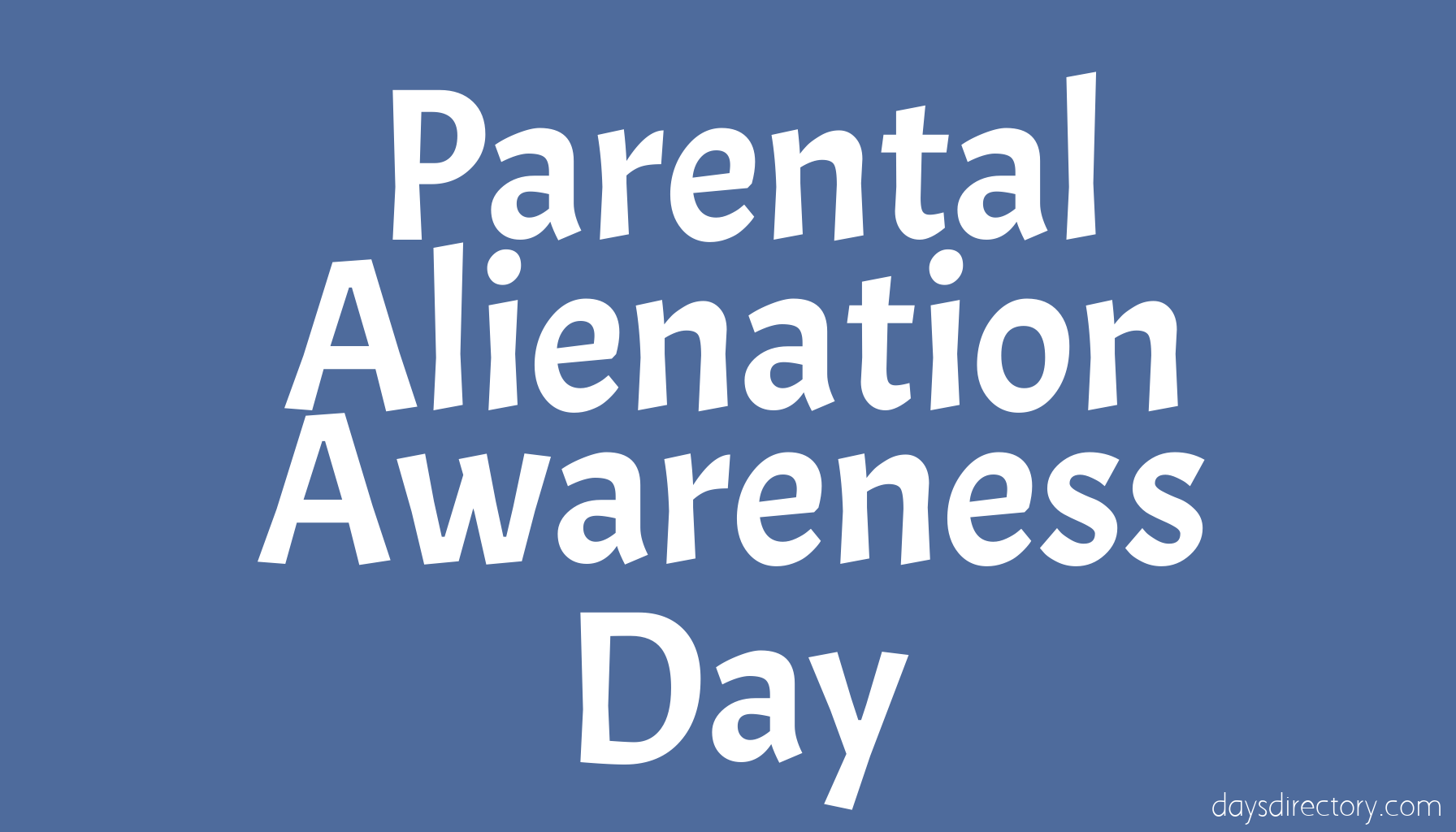 Parental Alienation Awareness Day