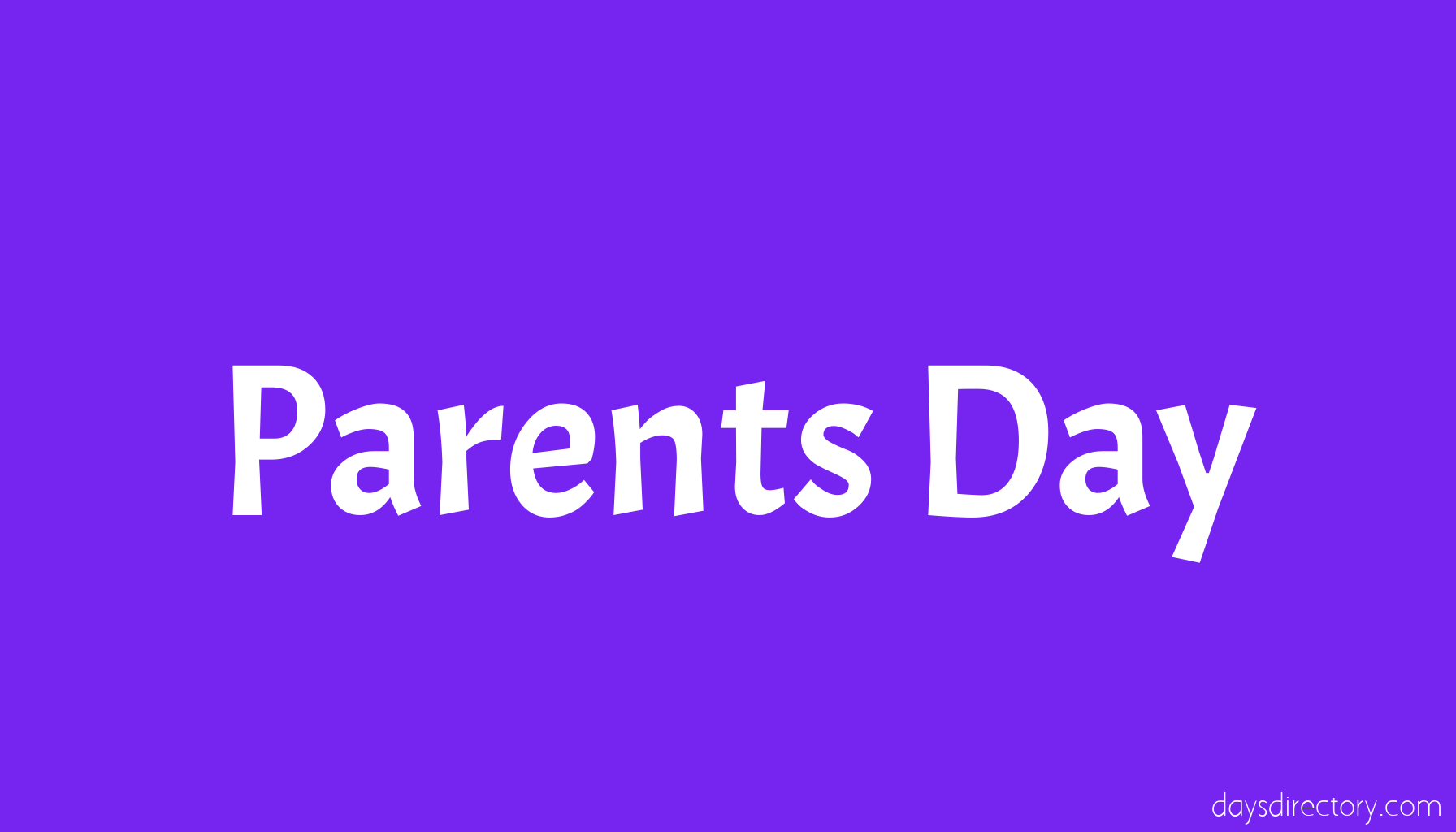 Parents Day