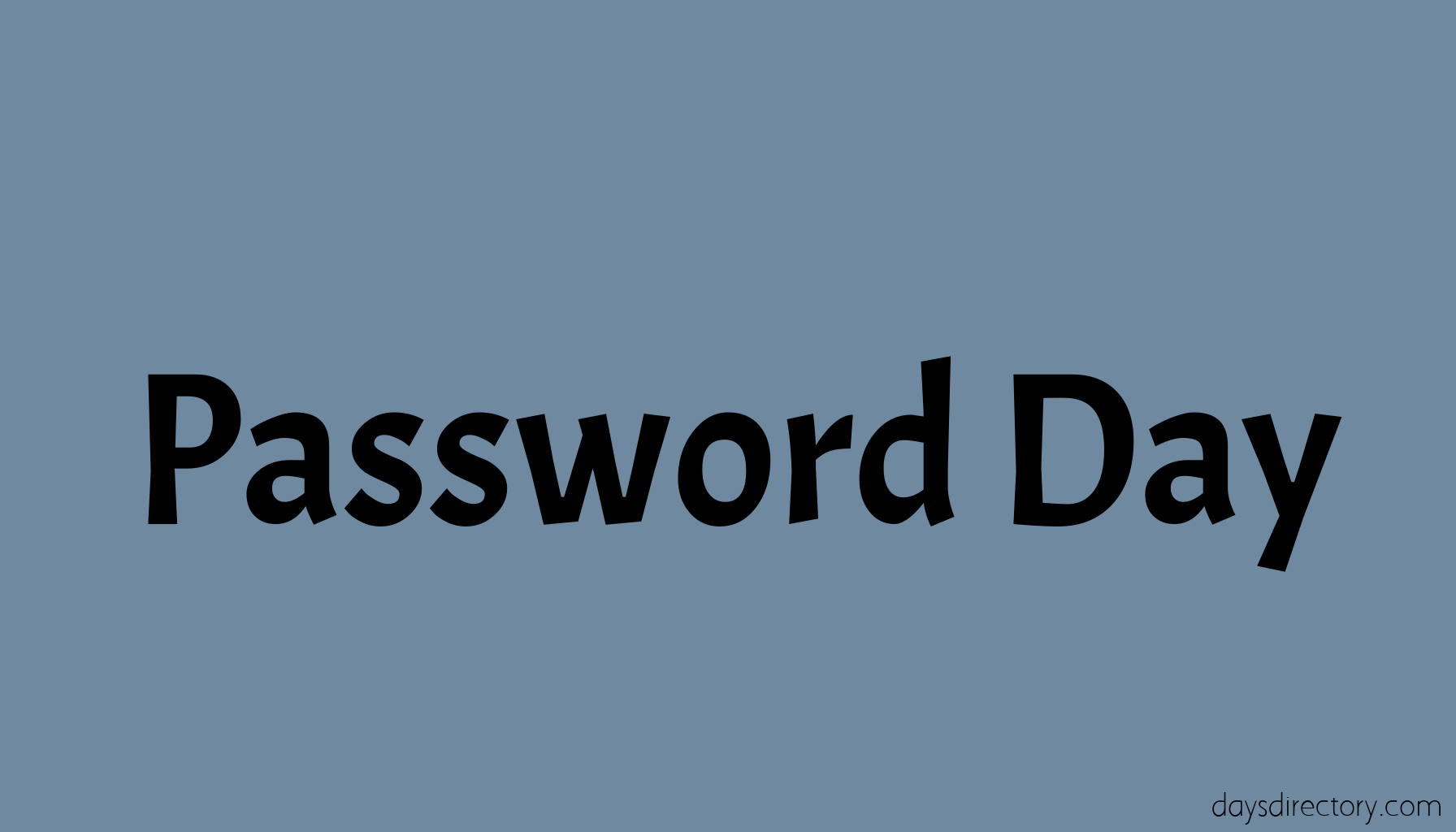Password Day
