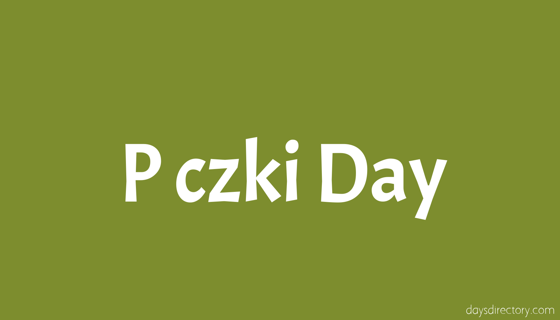 P?czki Day