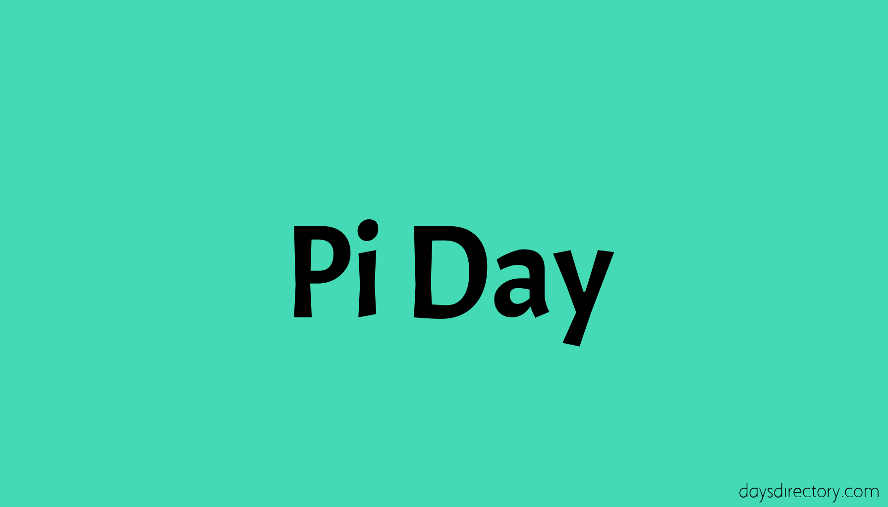 Pi Day