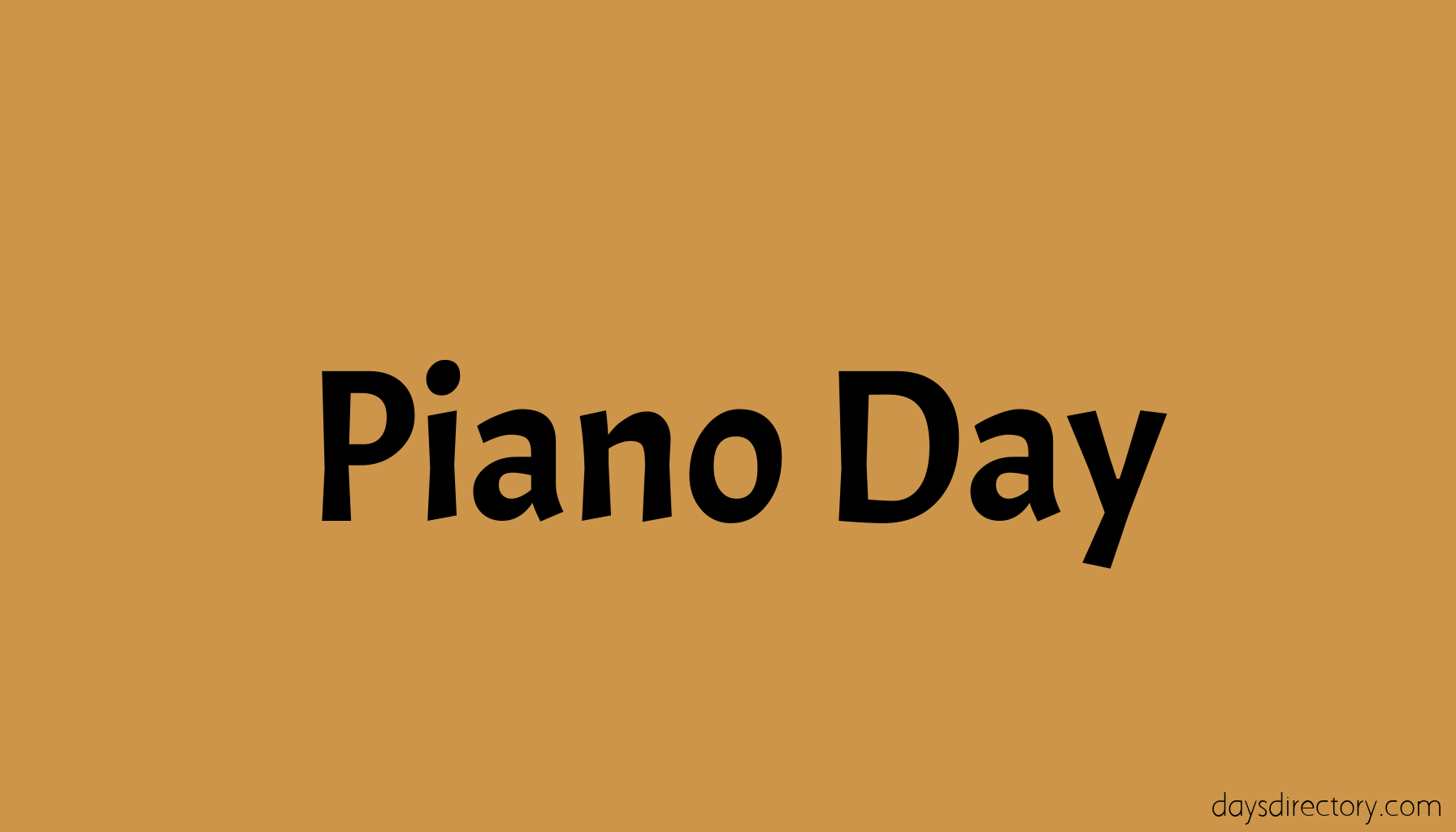 Piano Day