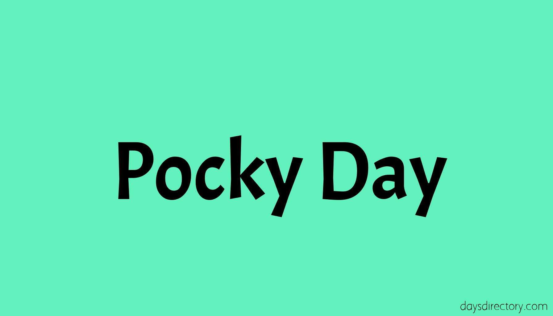 Pocky Day