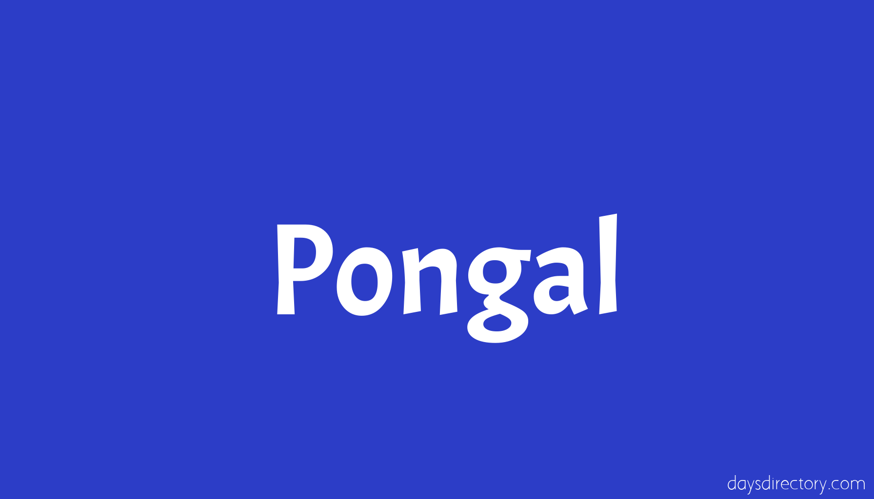Pongal