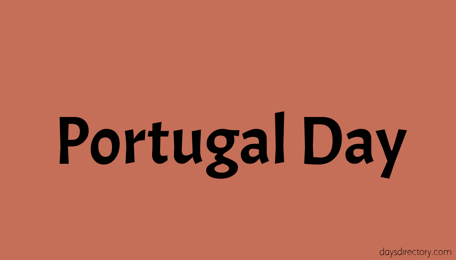 Portugal Day
