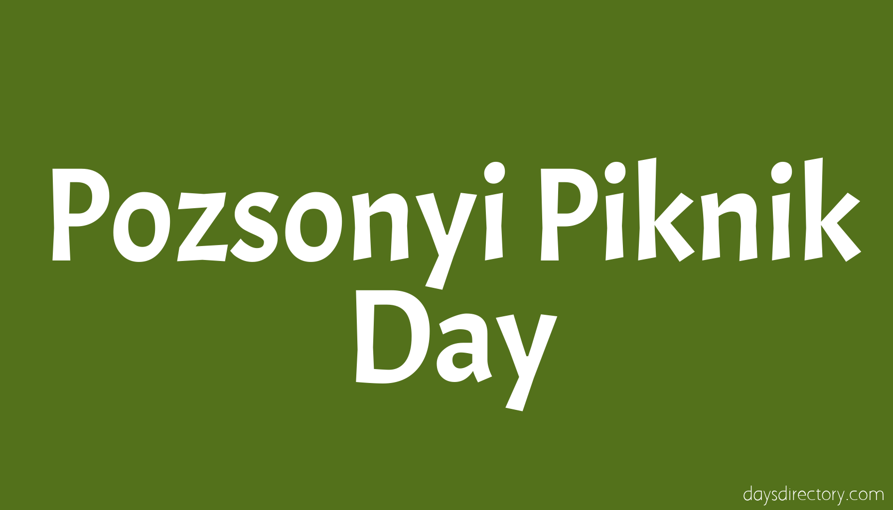 Pozsonyi Piknik Day