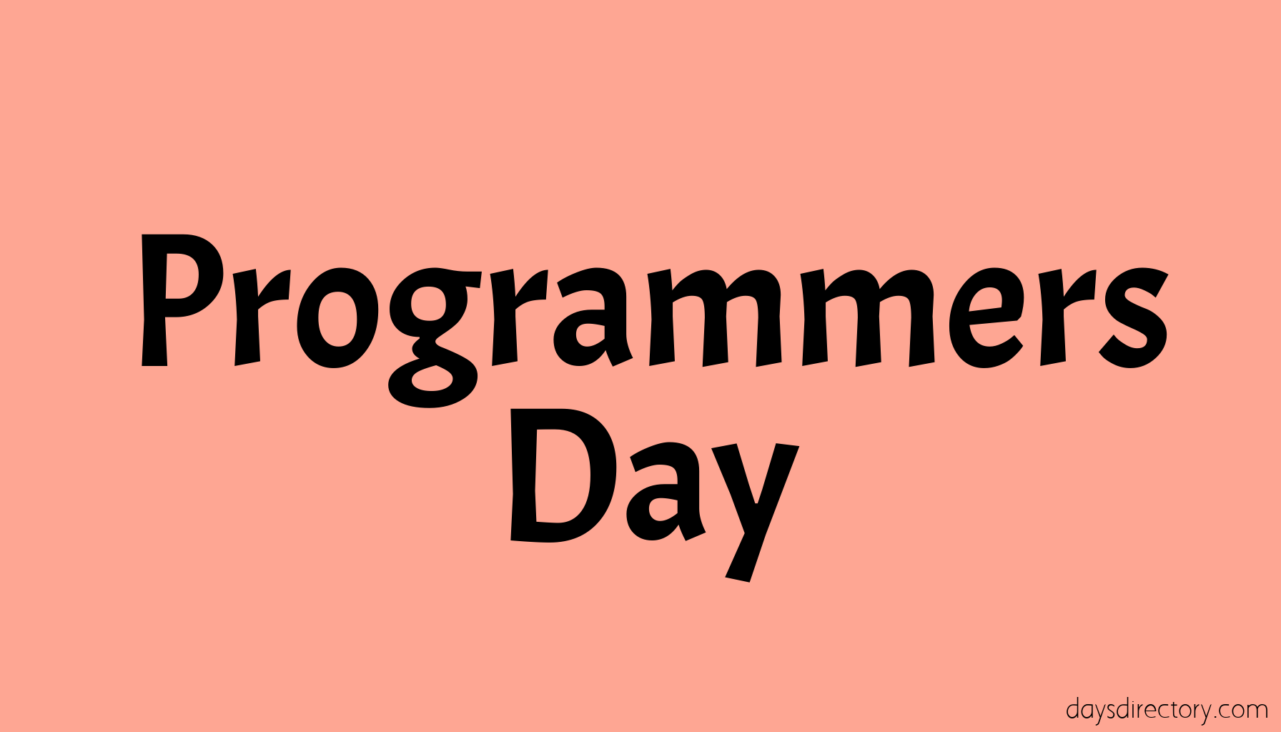 Programmers Day