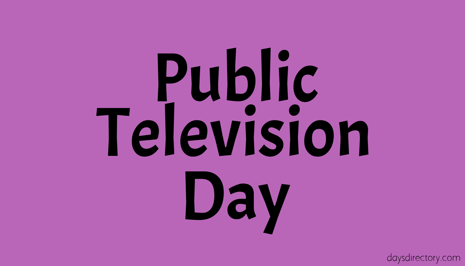 Public Television Day