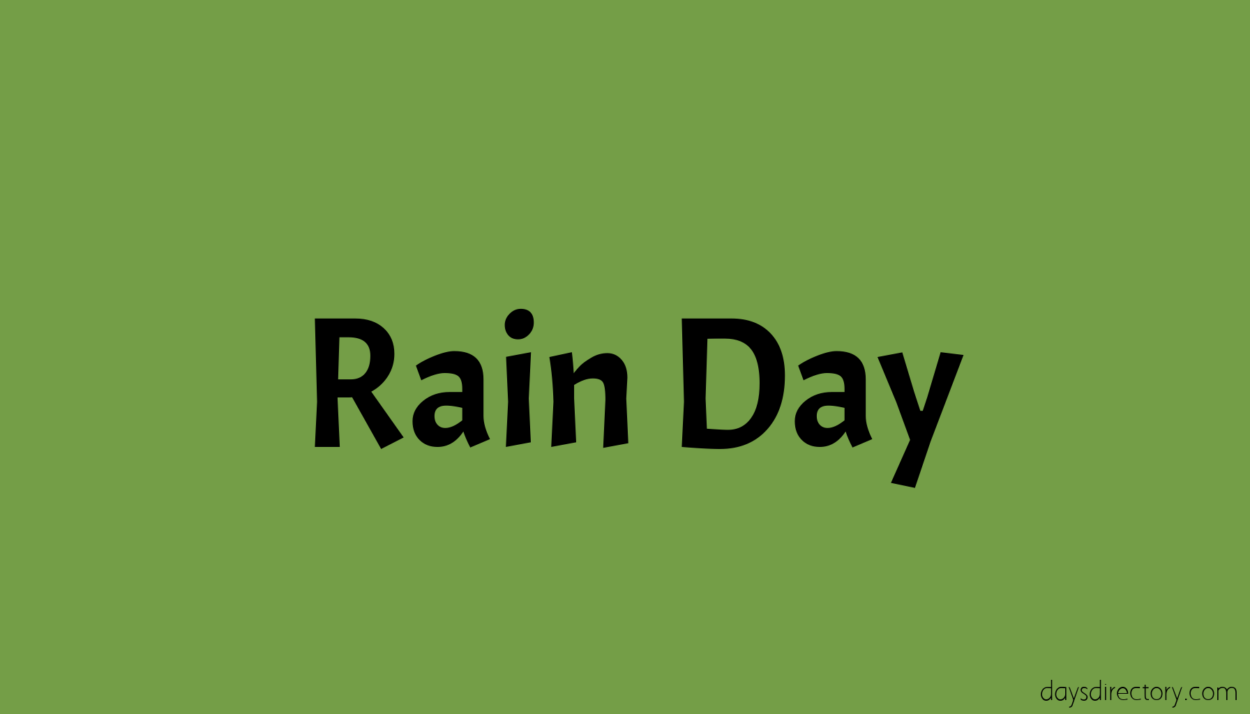 Rain Day