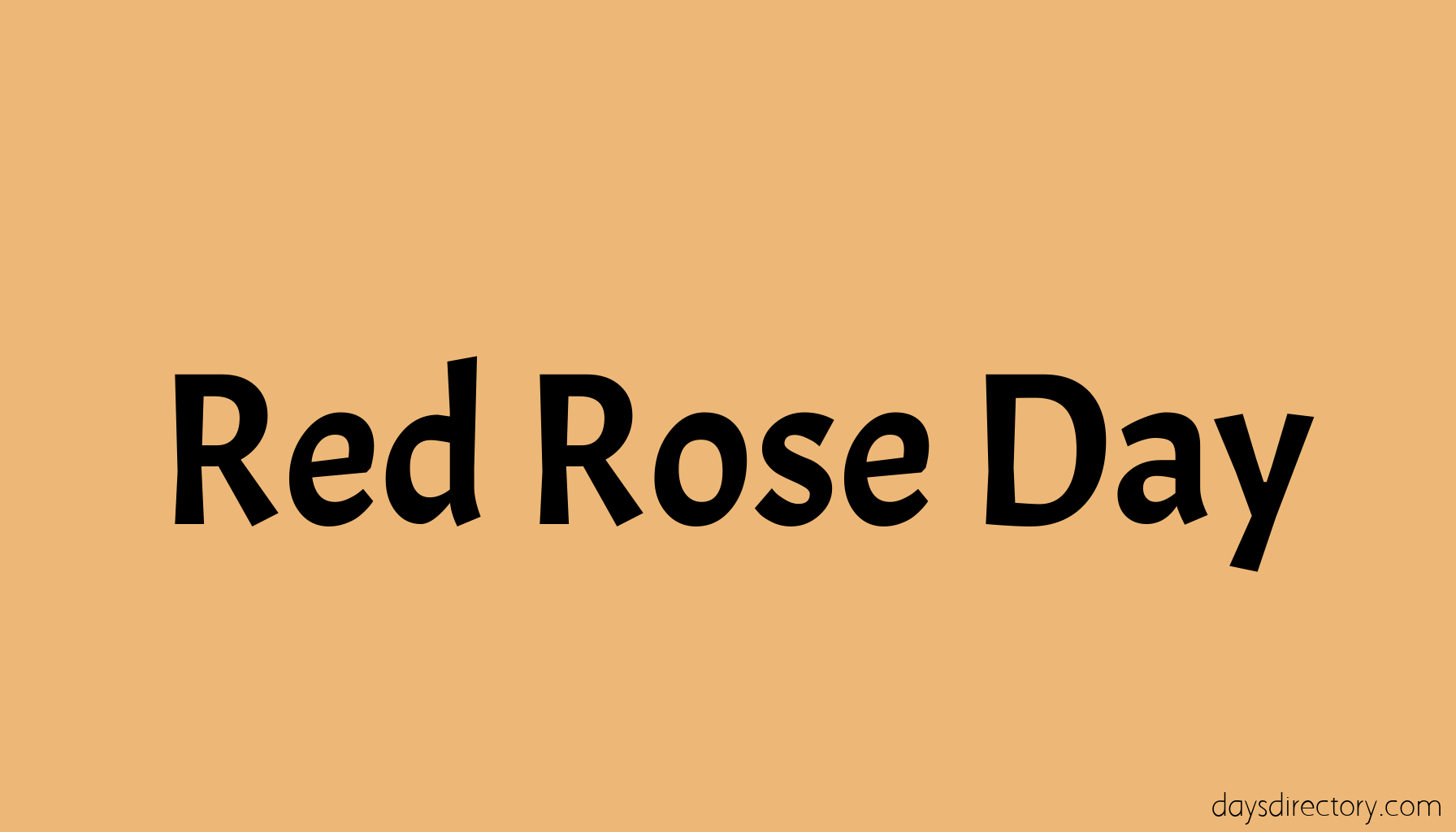 Red Rose Day