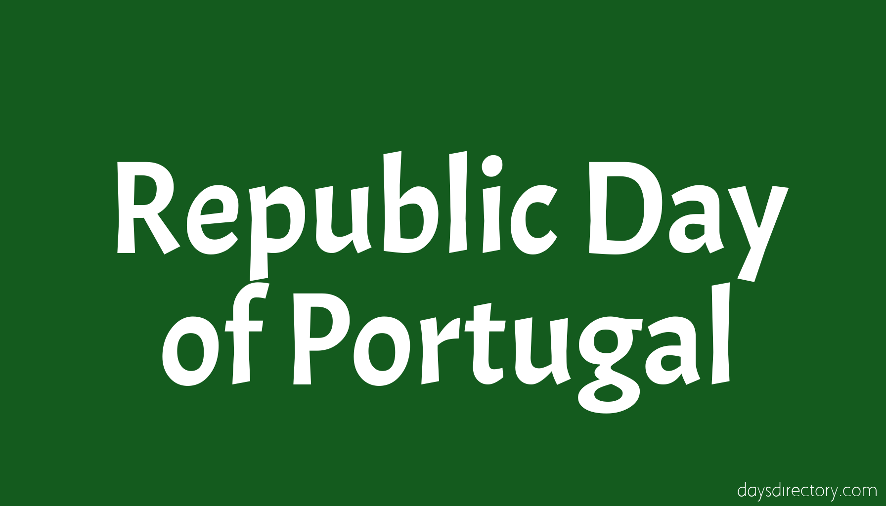 Republic Day of Portugal