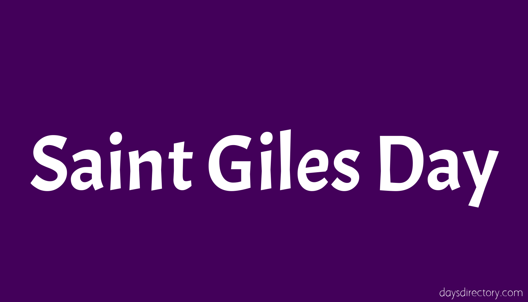 Saint Giles Day