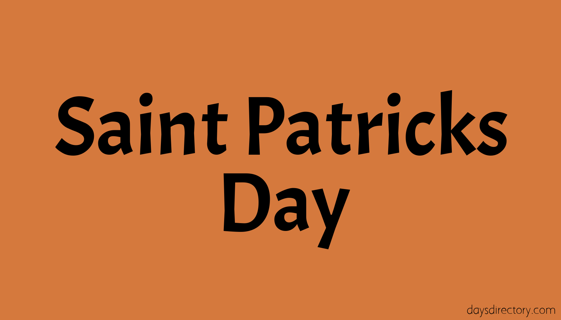 Saint Patricks Day