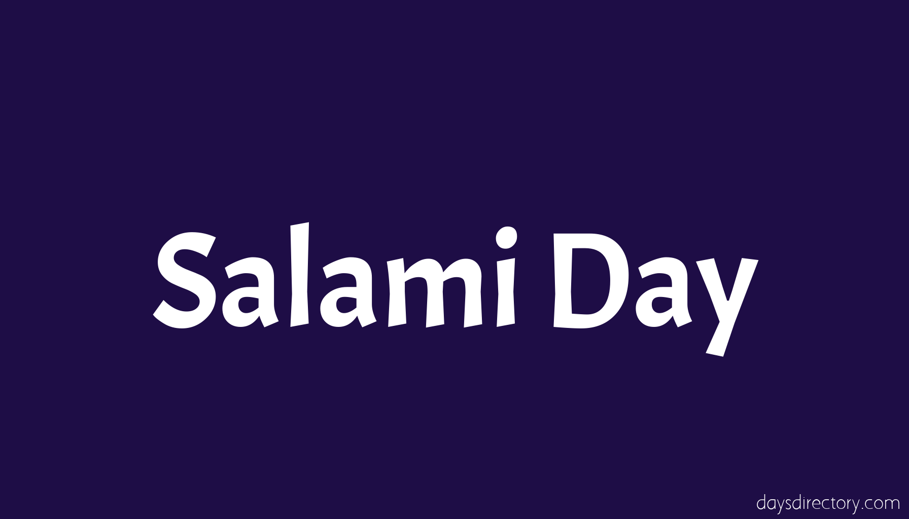 Salami Day