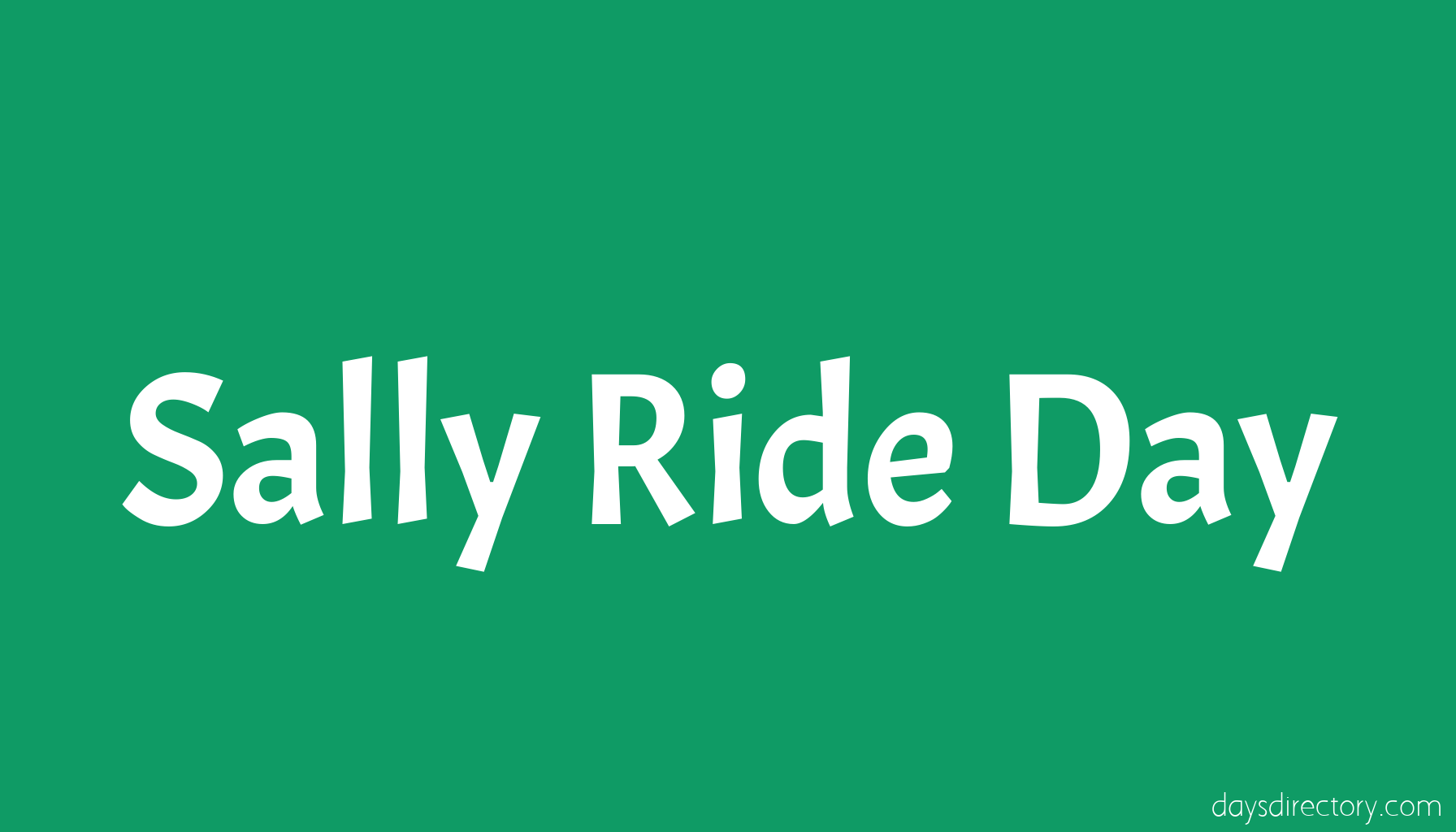Sally Ride Day