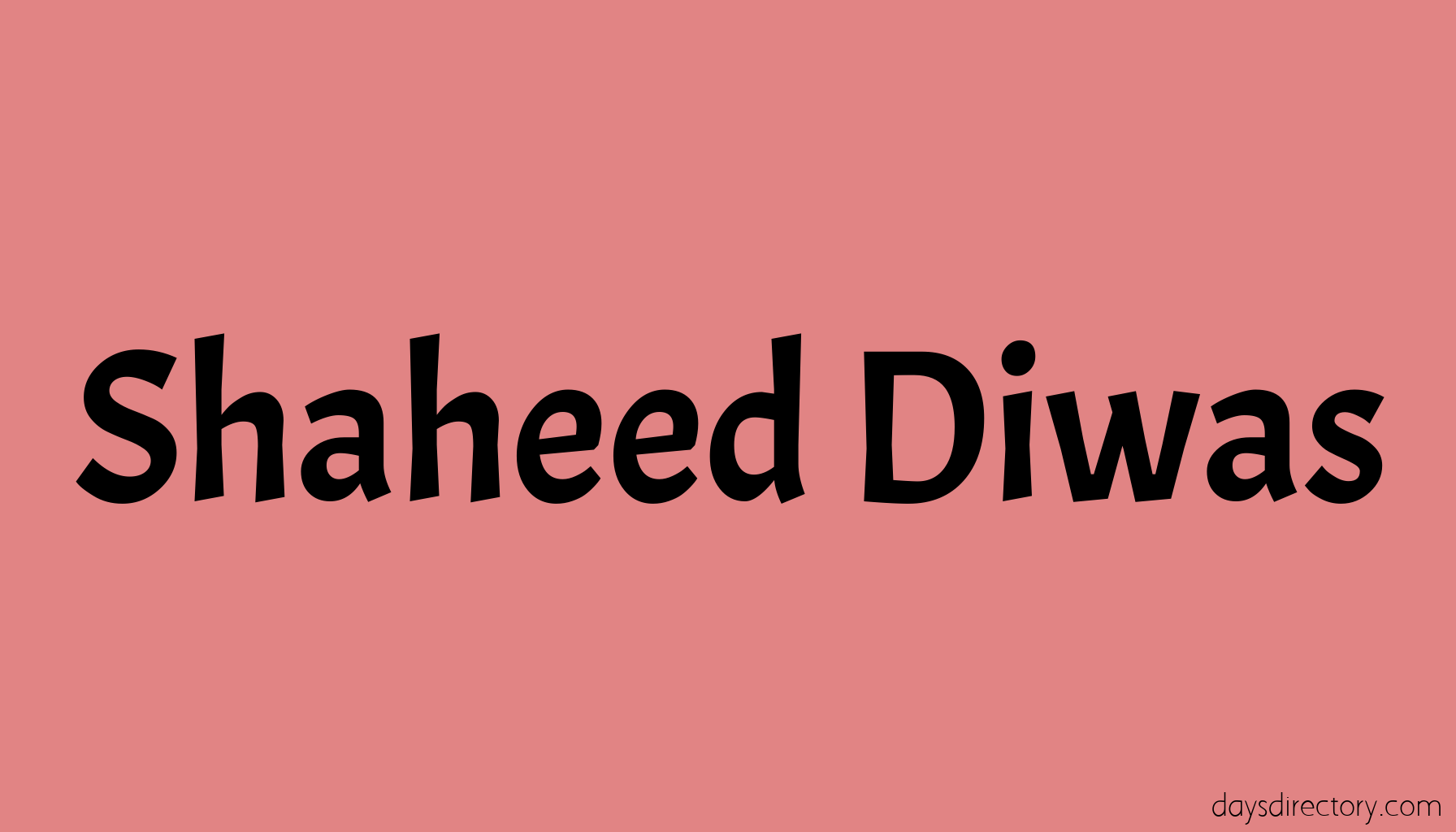 Shaheed Diwas