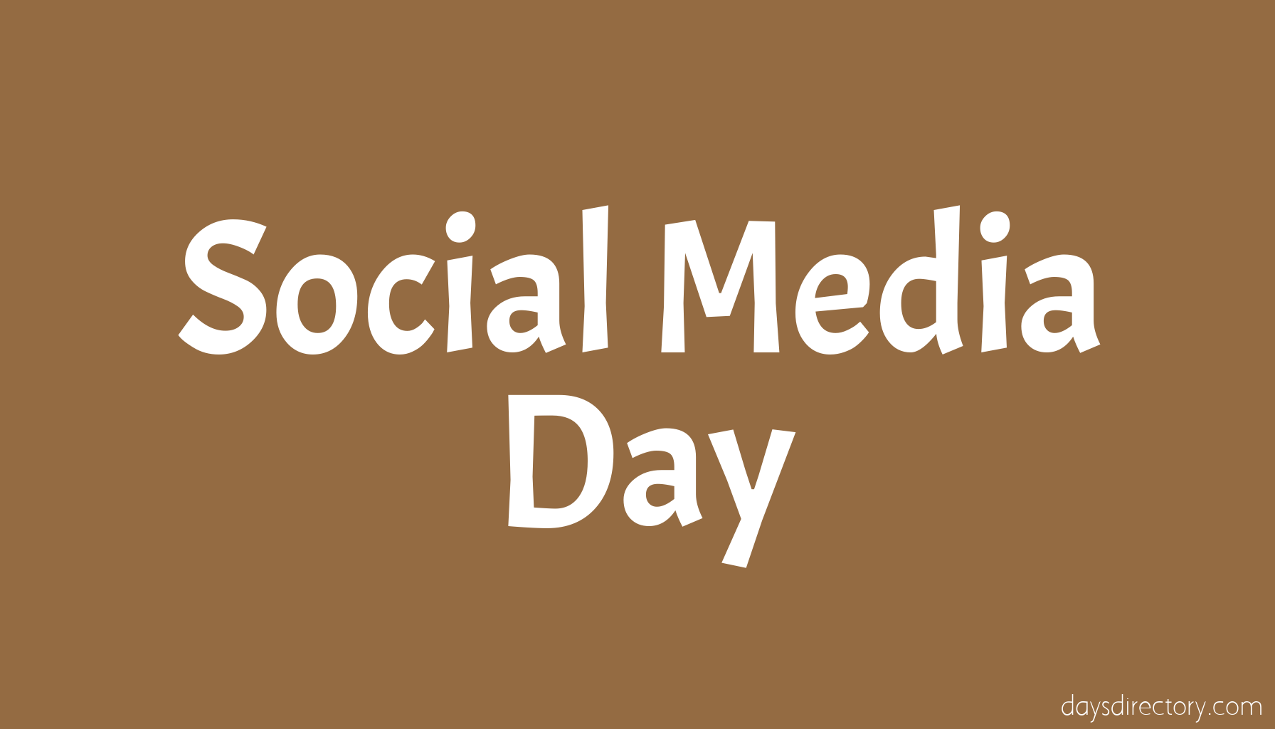Social Media Day