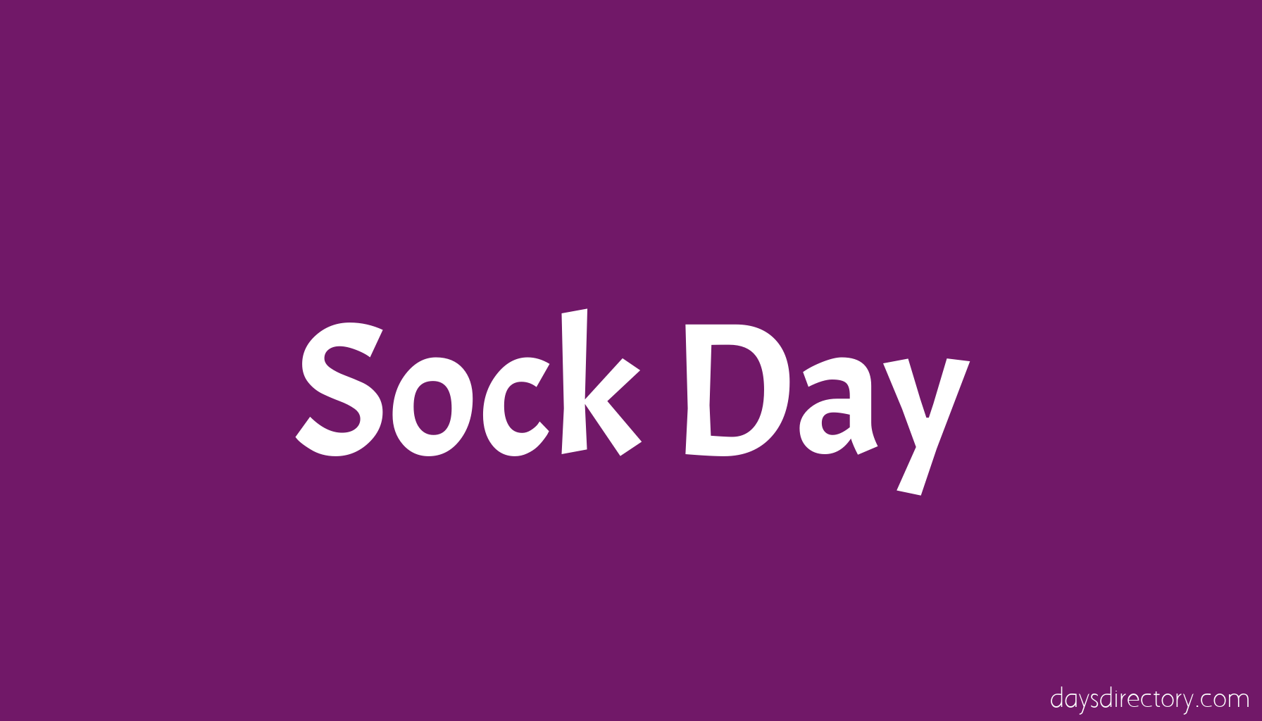 Sock Day
