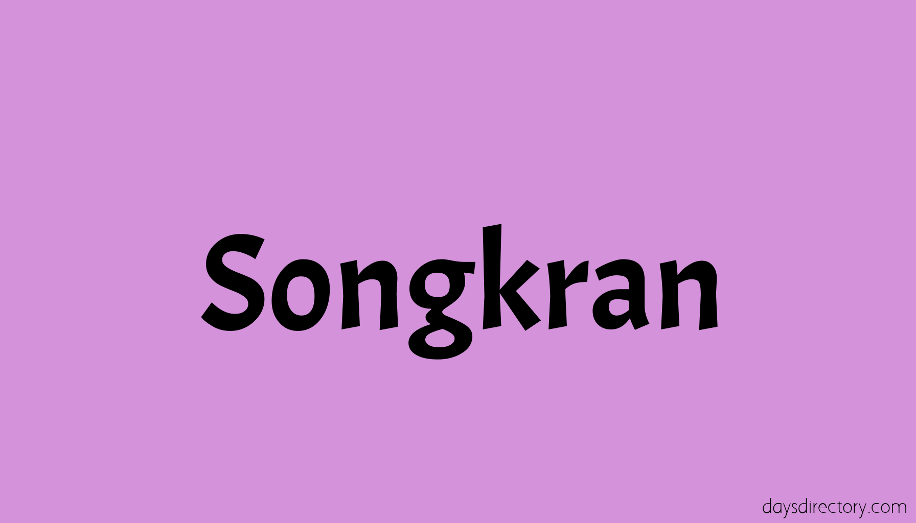 Songkran