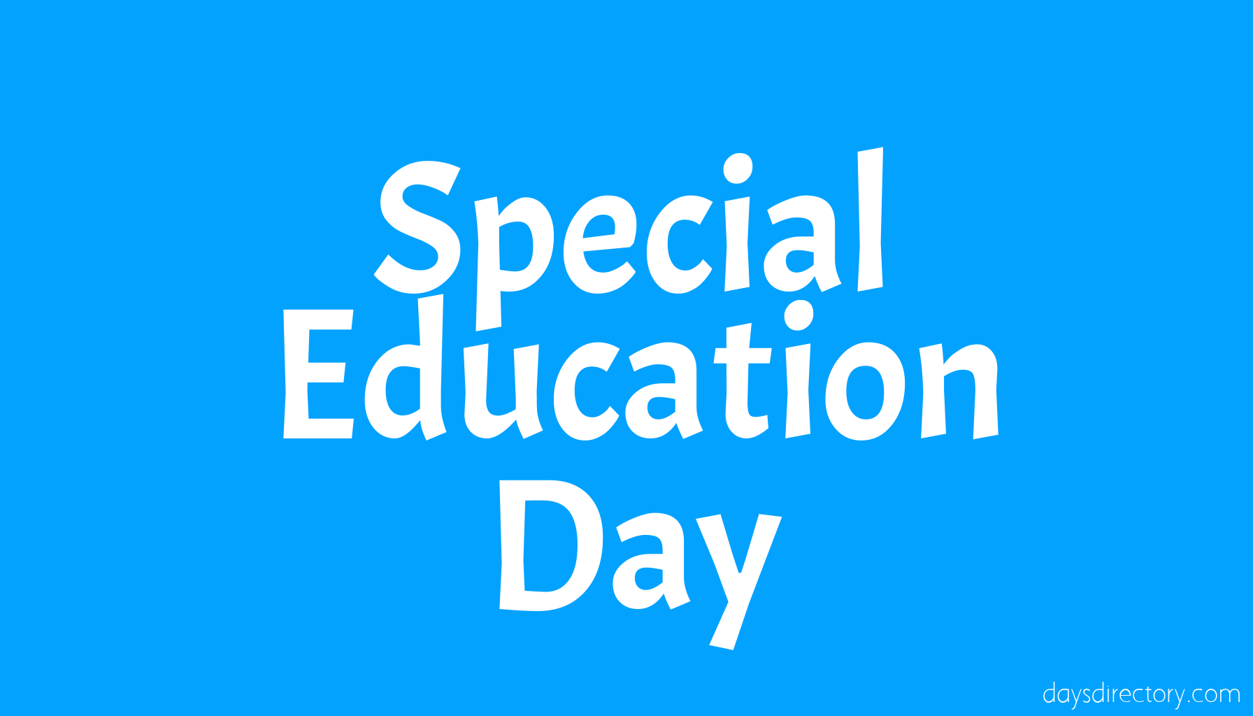Special Education Day