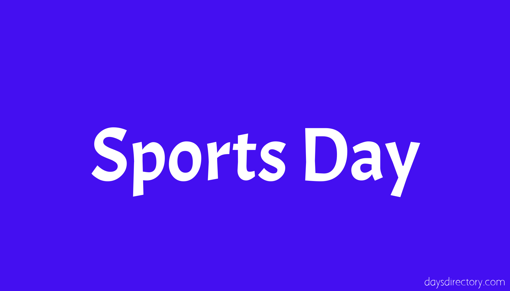 Sports Day