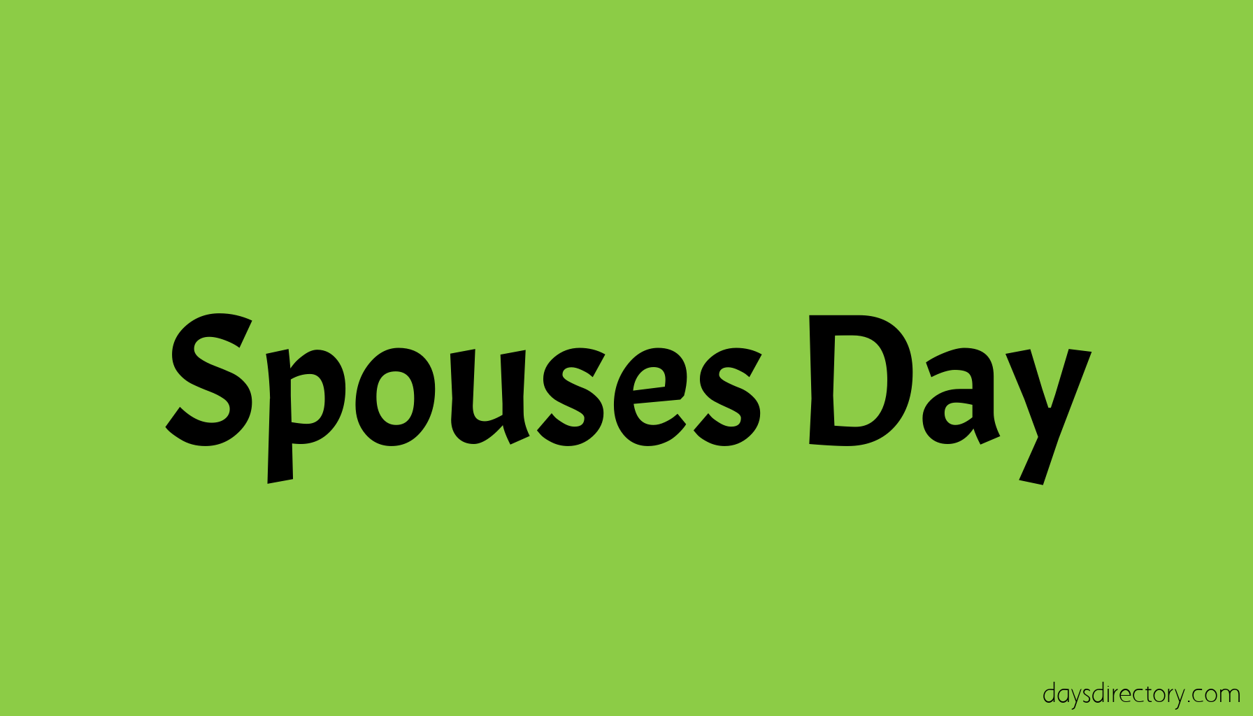 Spouses Day