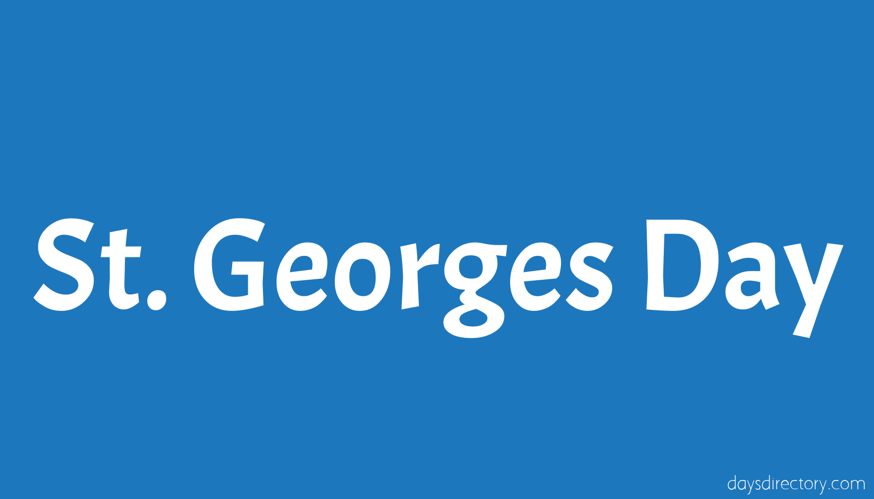 St. Georges Day