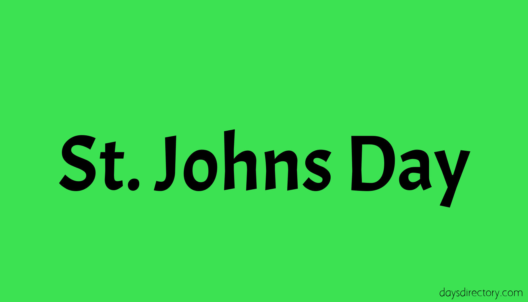 St. Johns Day