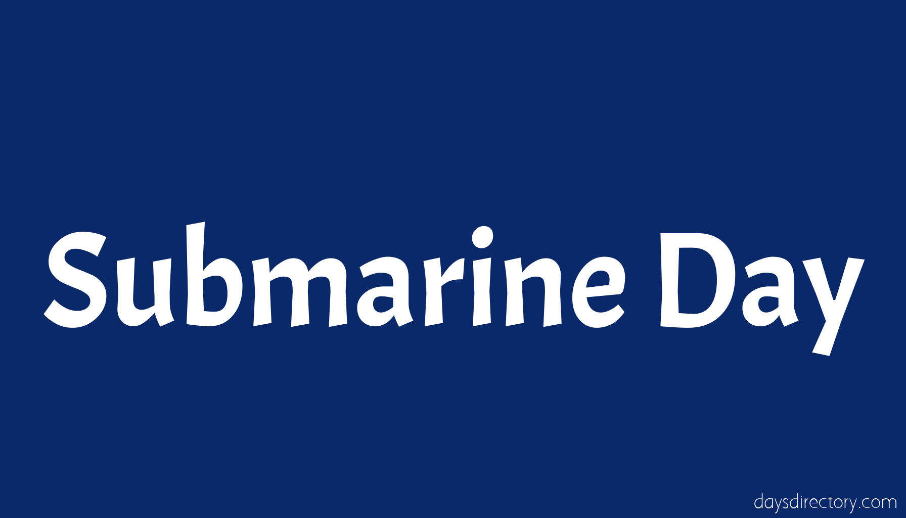 Submarine Day