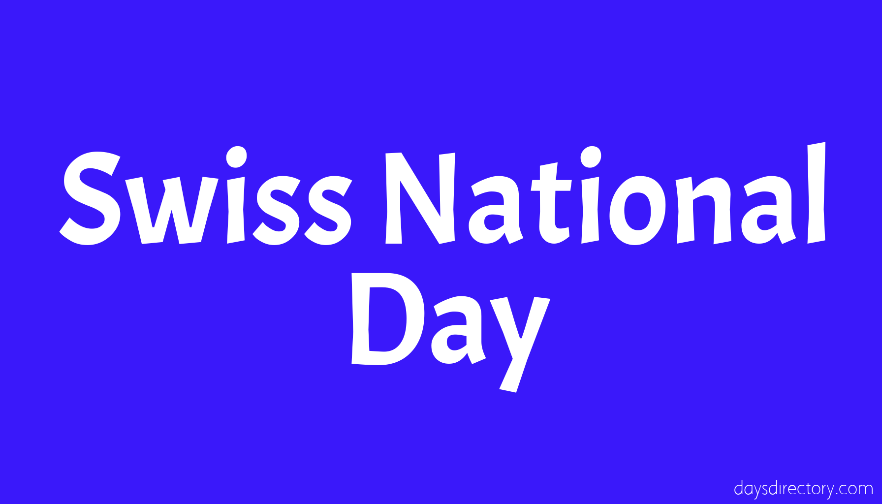 Swiss National Day