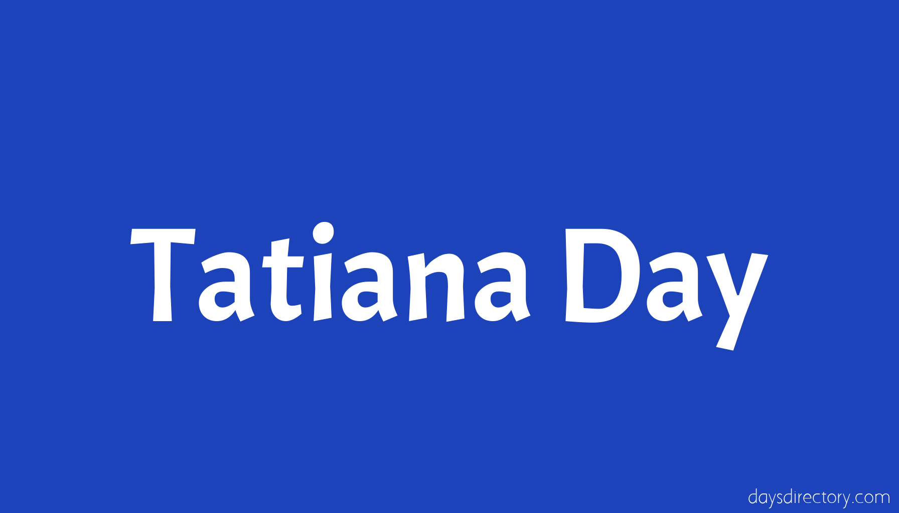 Tatiana Day