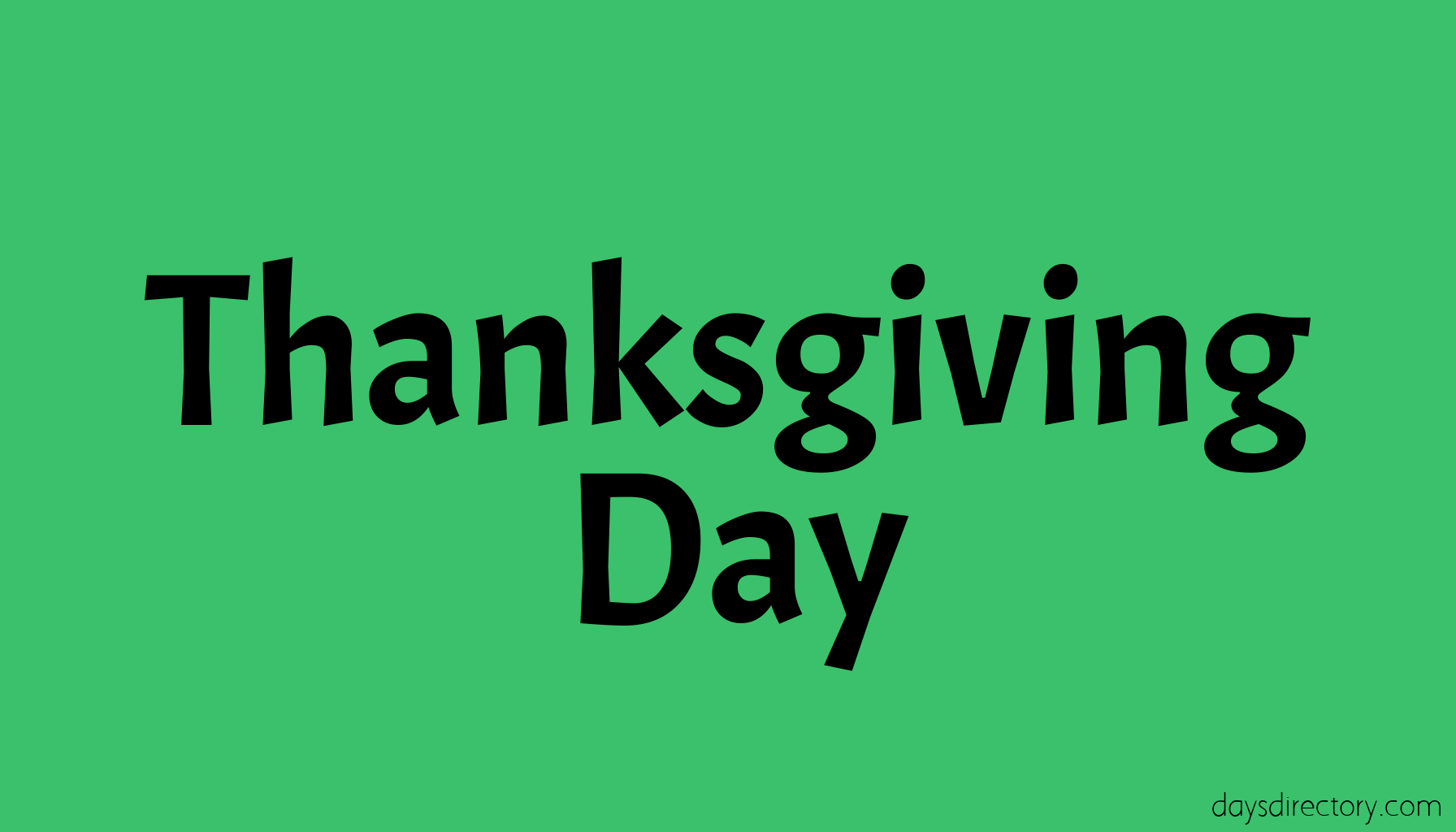 Thanksgiving Day