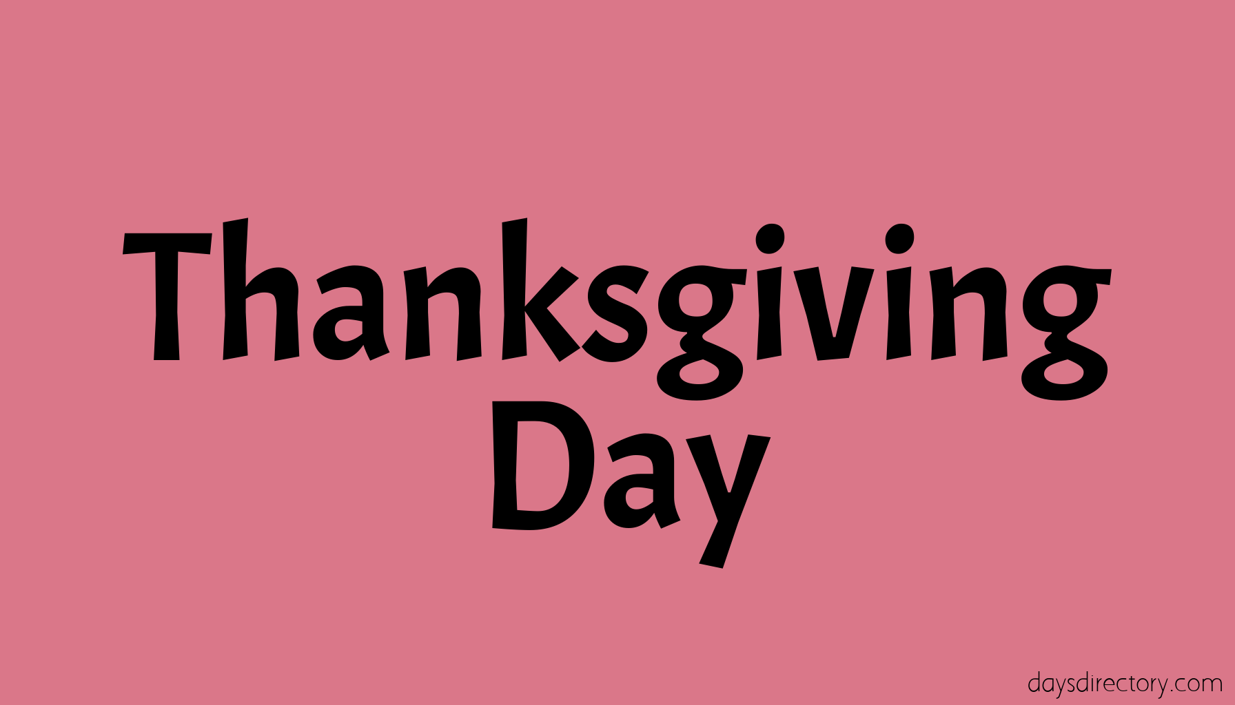 Thanksgiving Day