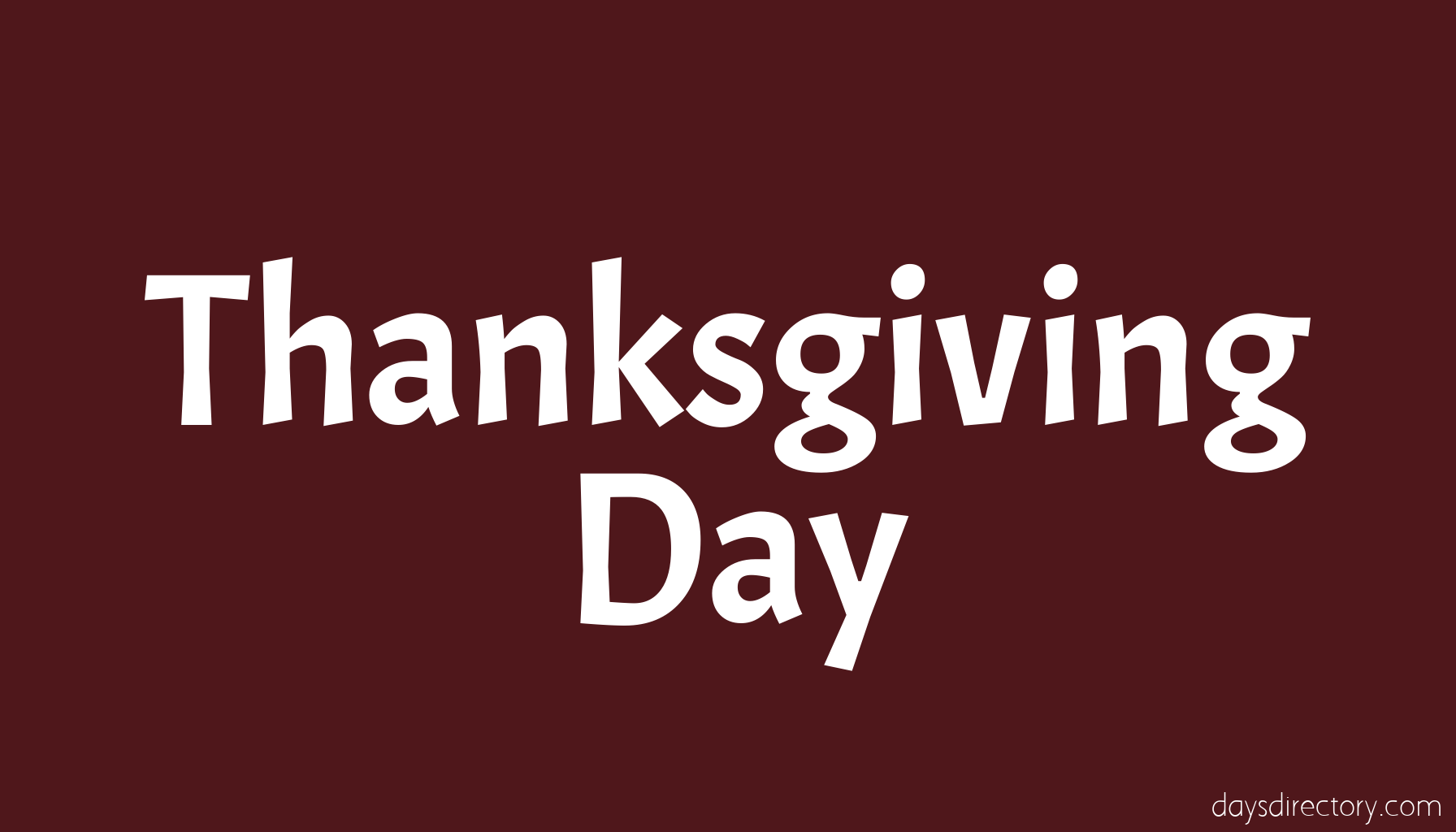 Thanksgiving Day