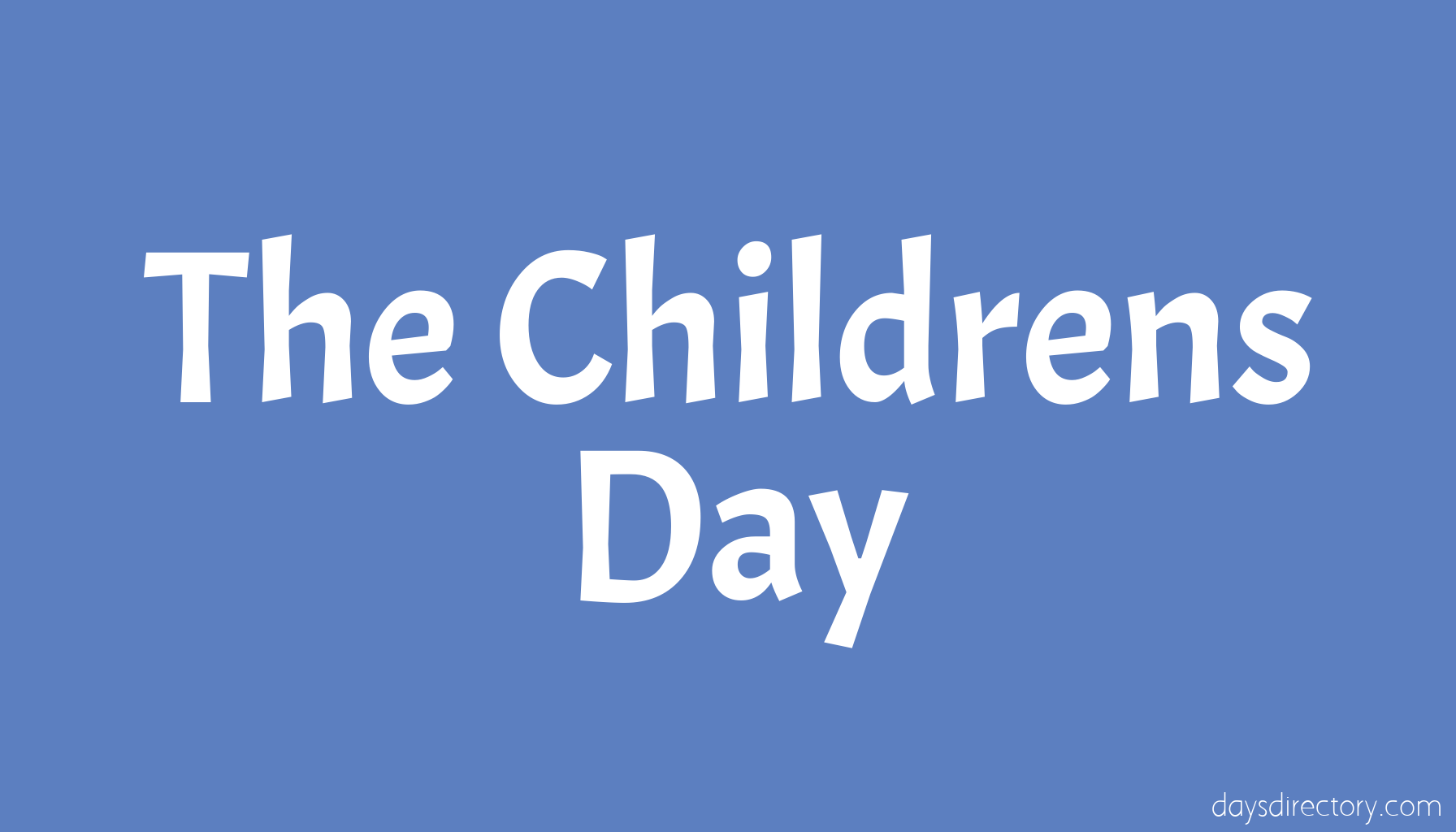 The Childrens Day