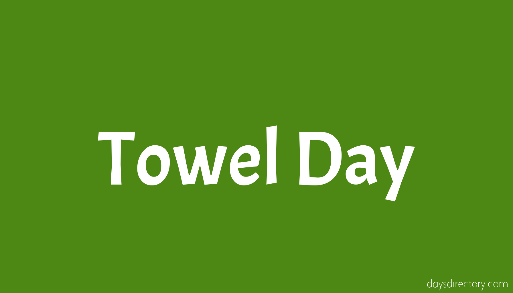 Towel Day