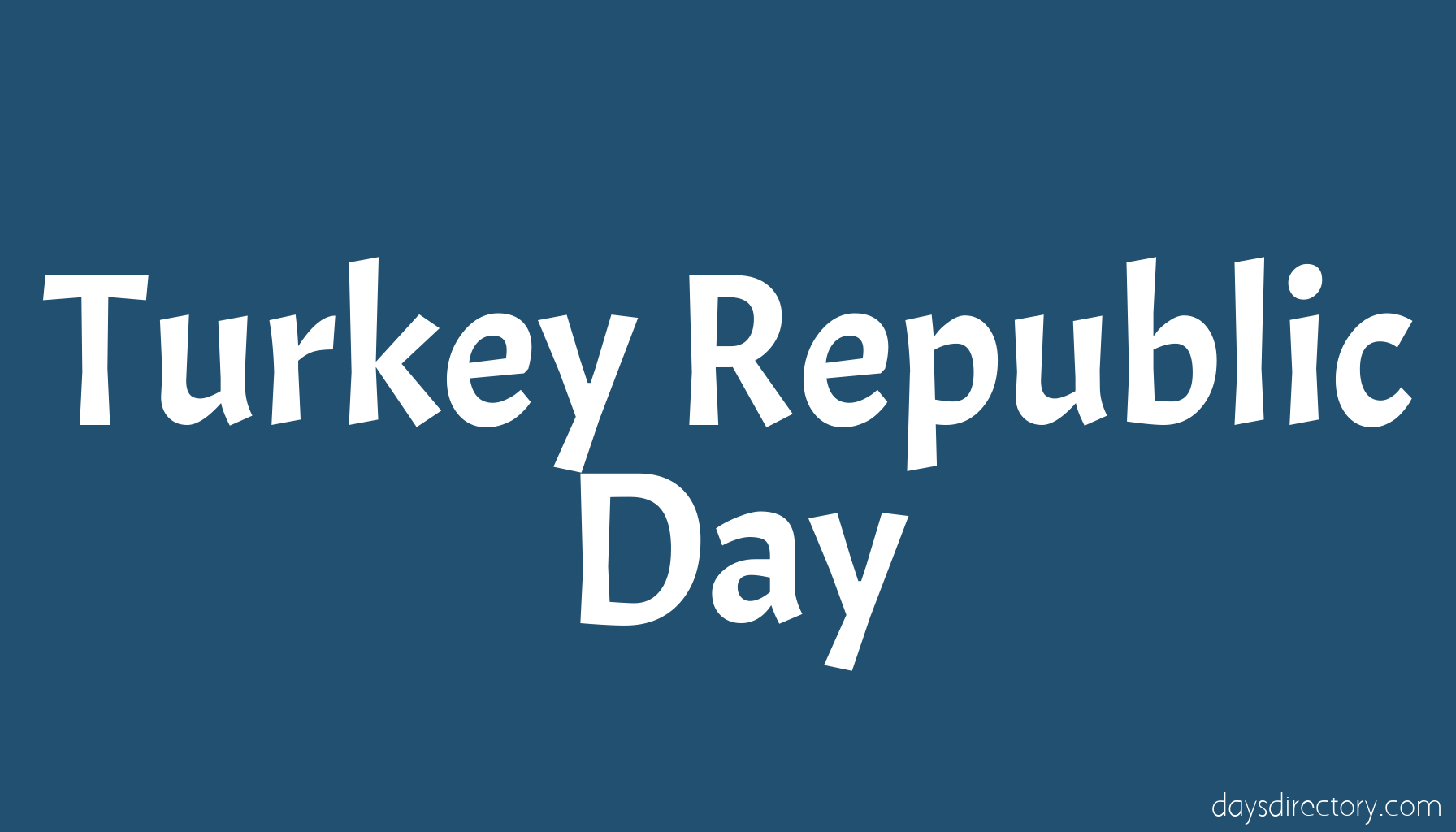 Turkey Republic Day