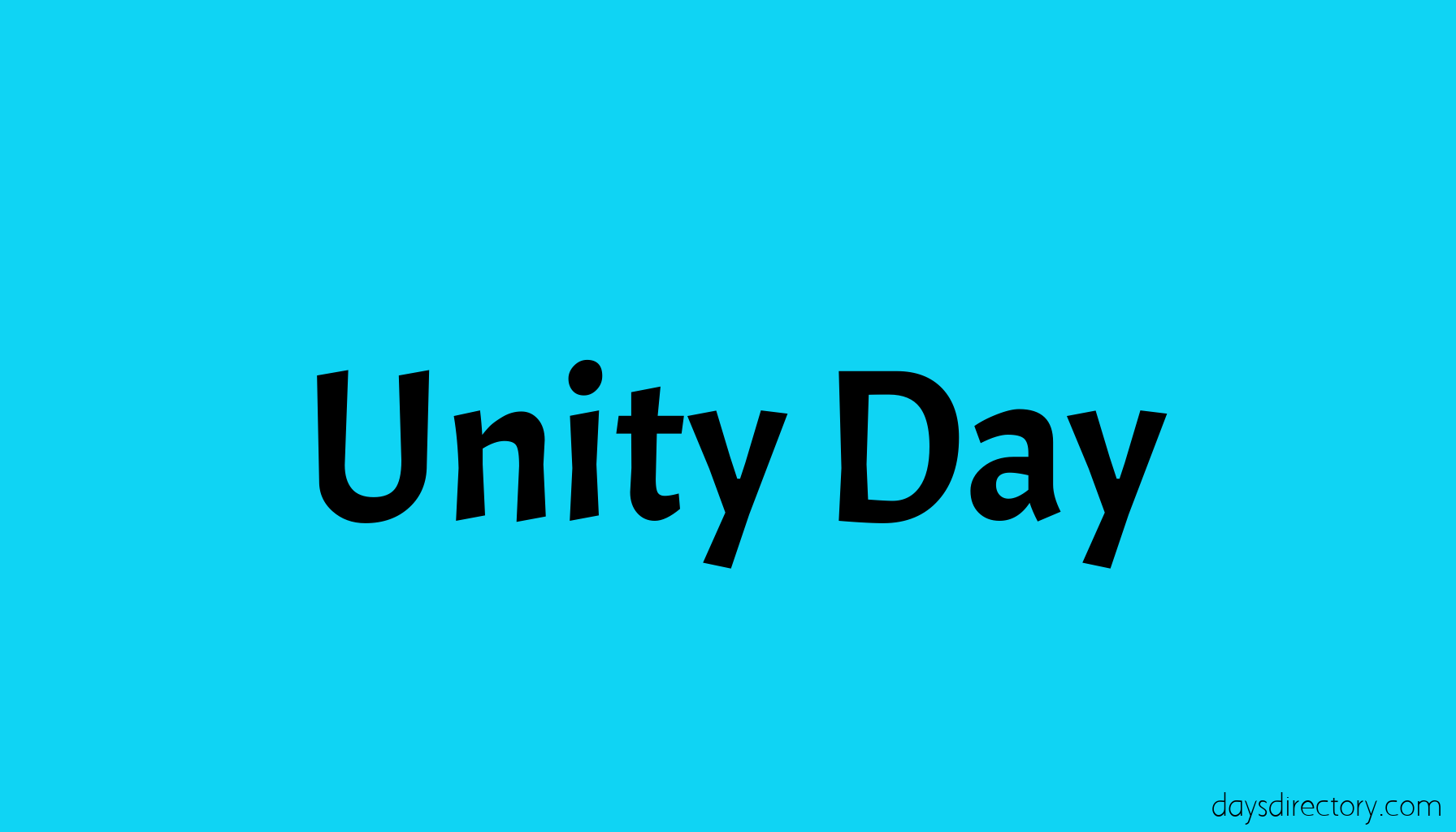 Unity Day