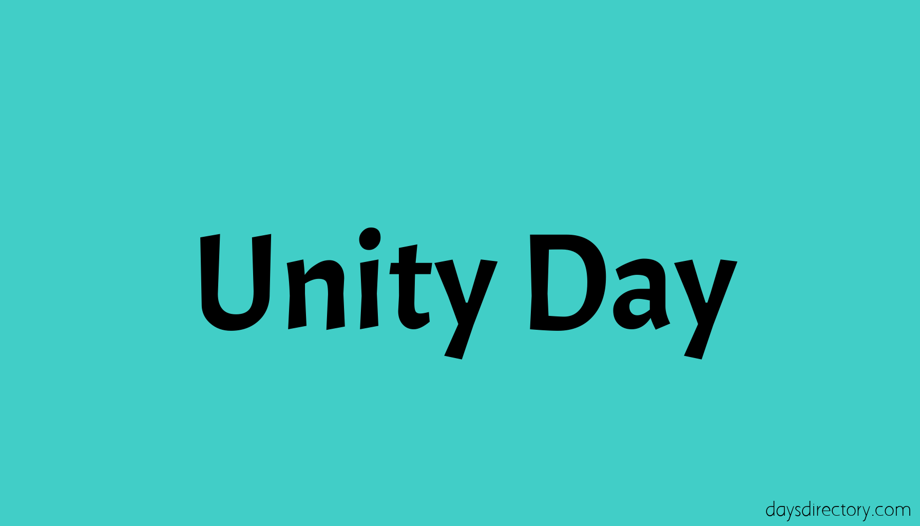 Unity Day