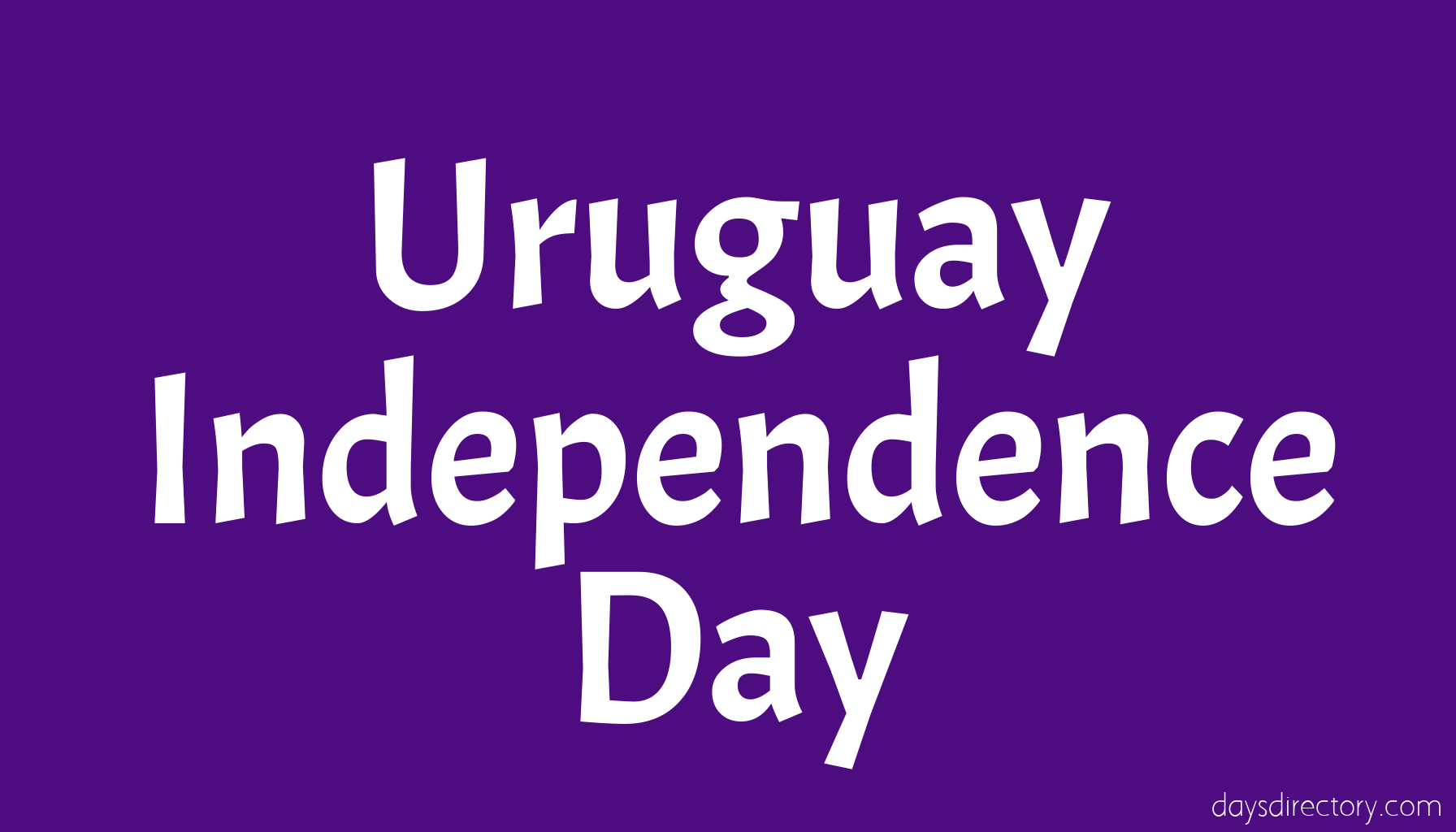 Uruguay Independence Day