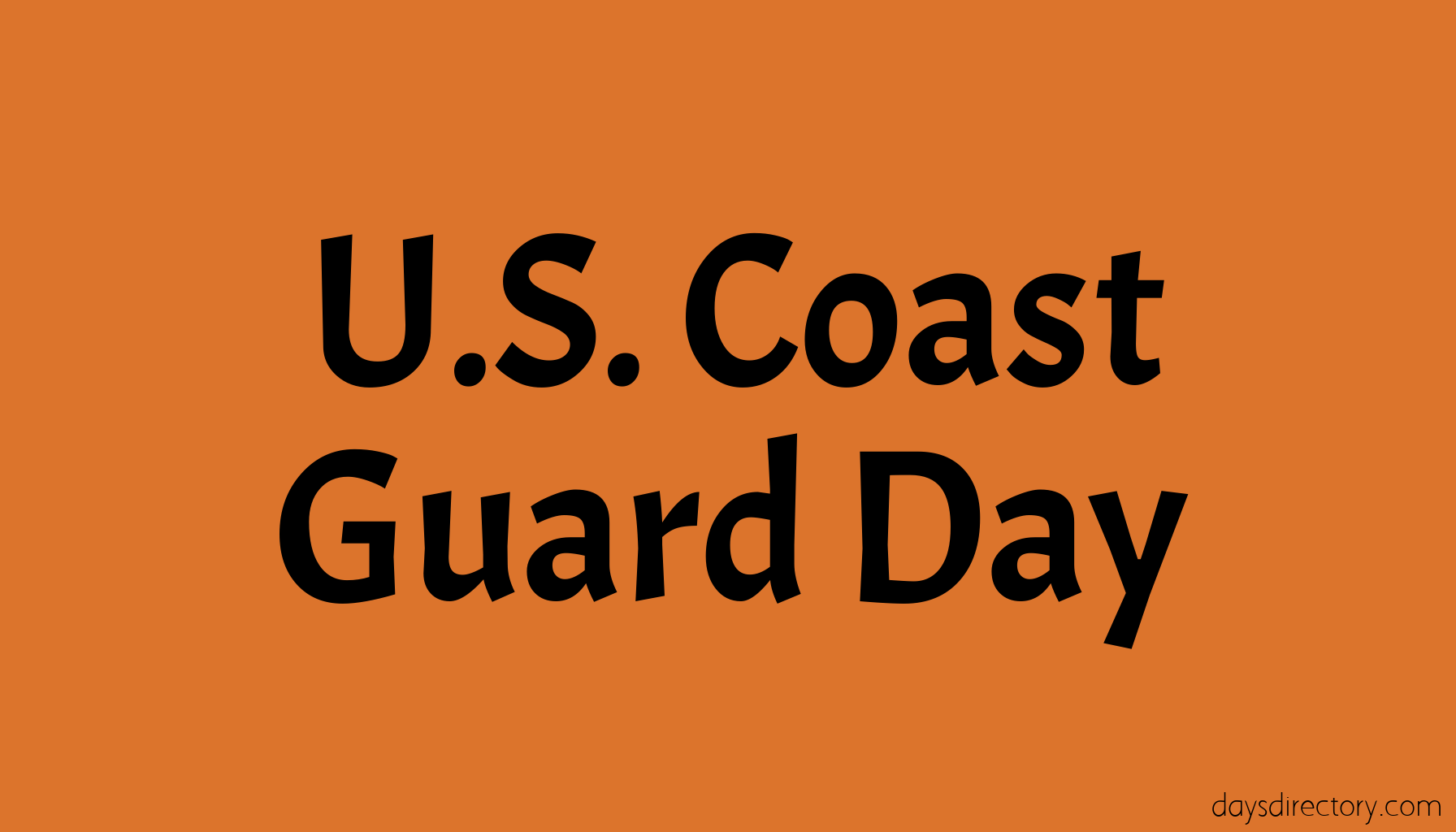 U.S. Coast Guard Day