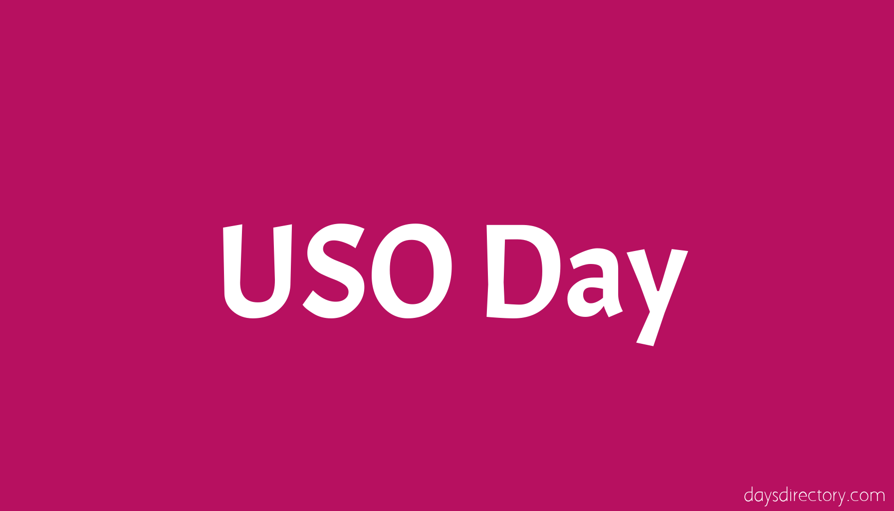 USO Day